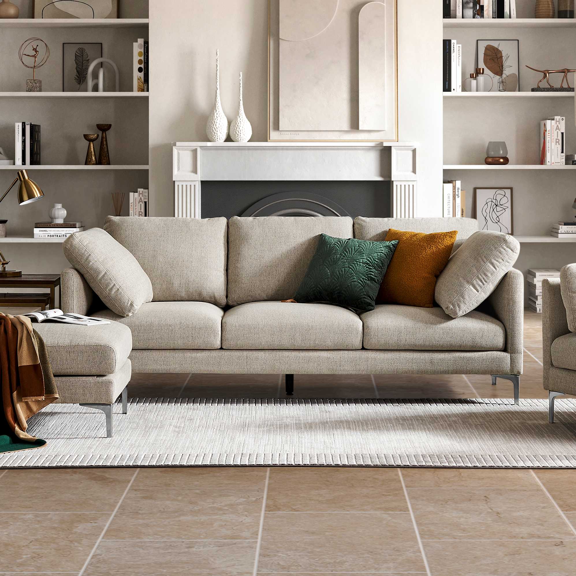 Adams 3 Seater Sofa 0