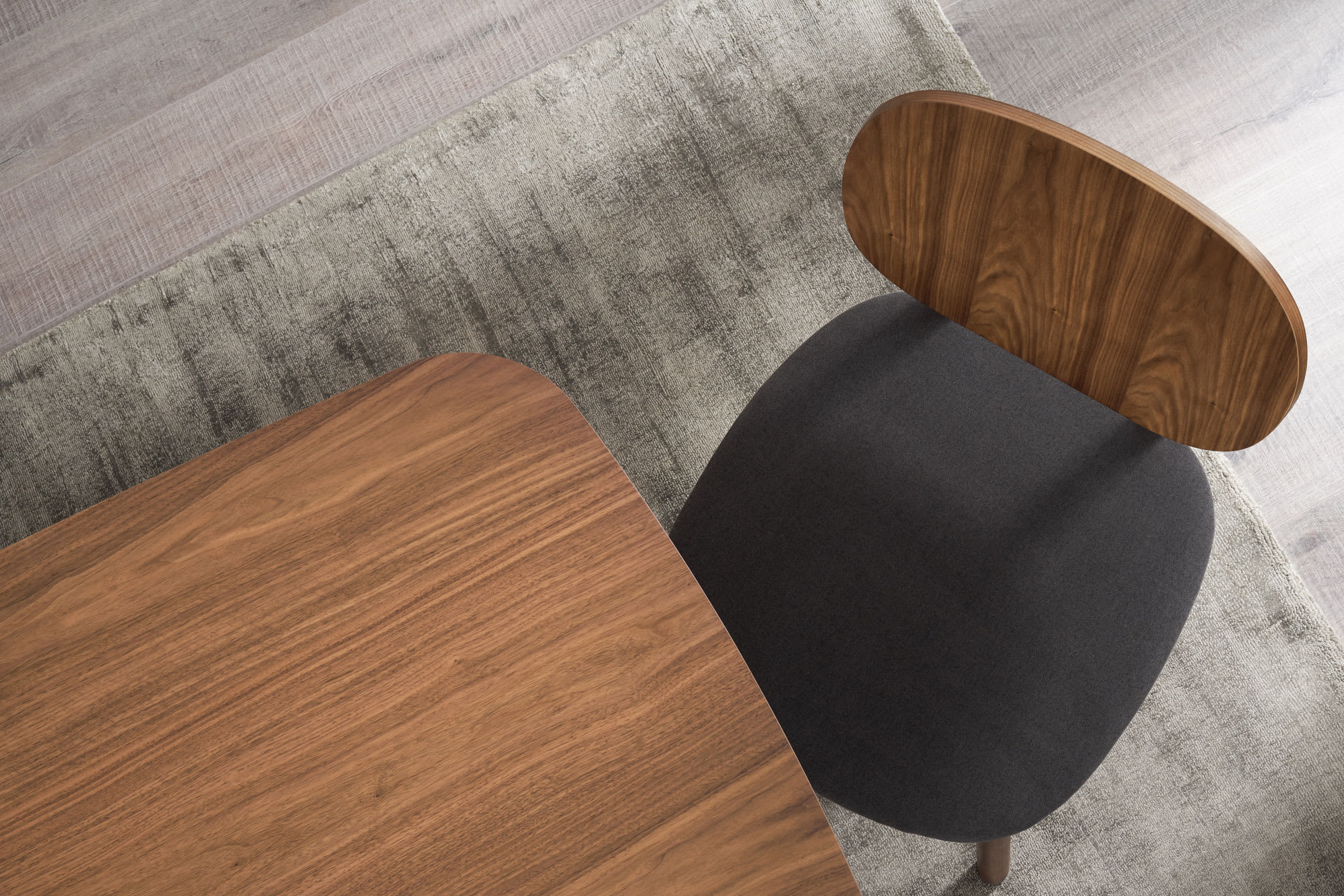 Strato Dining Table Walnut 5