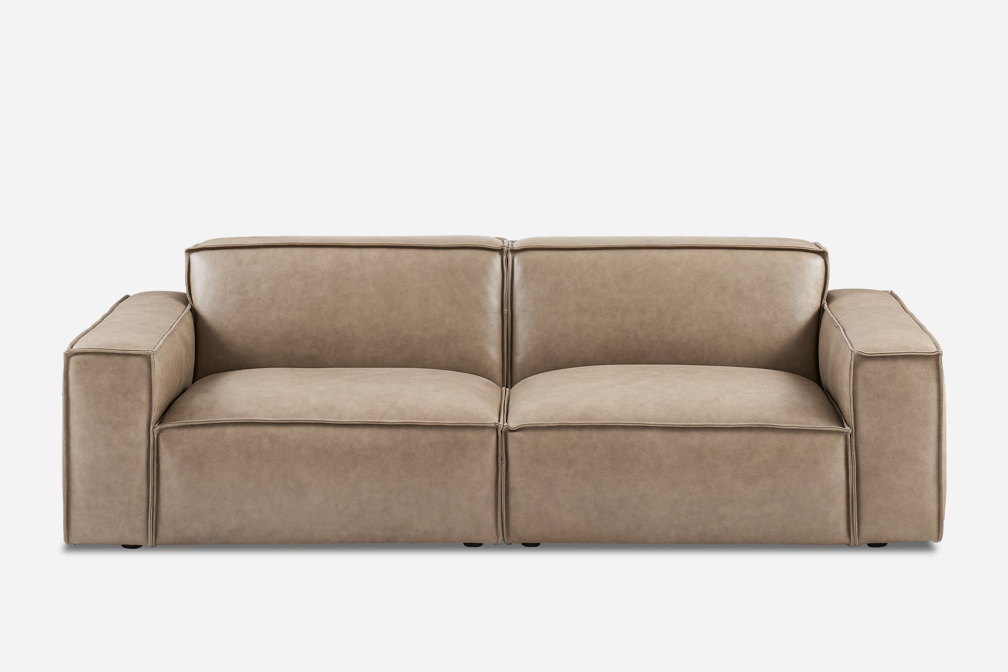 Jonathan Leather Sofa 2