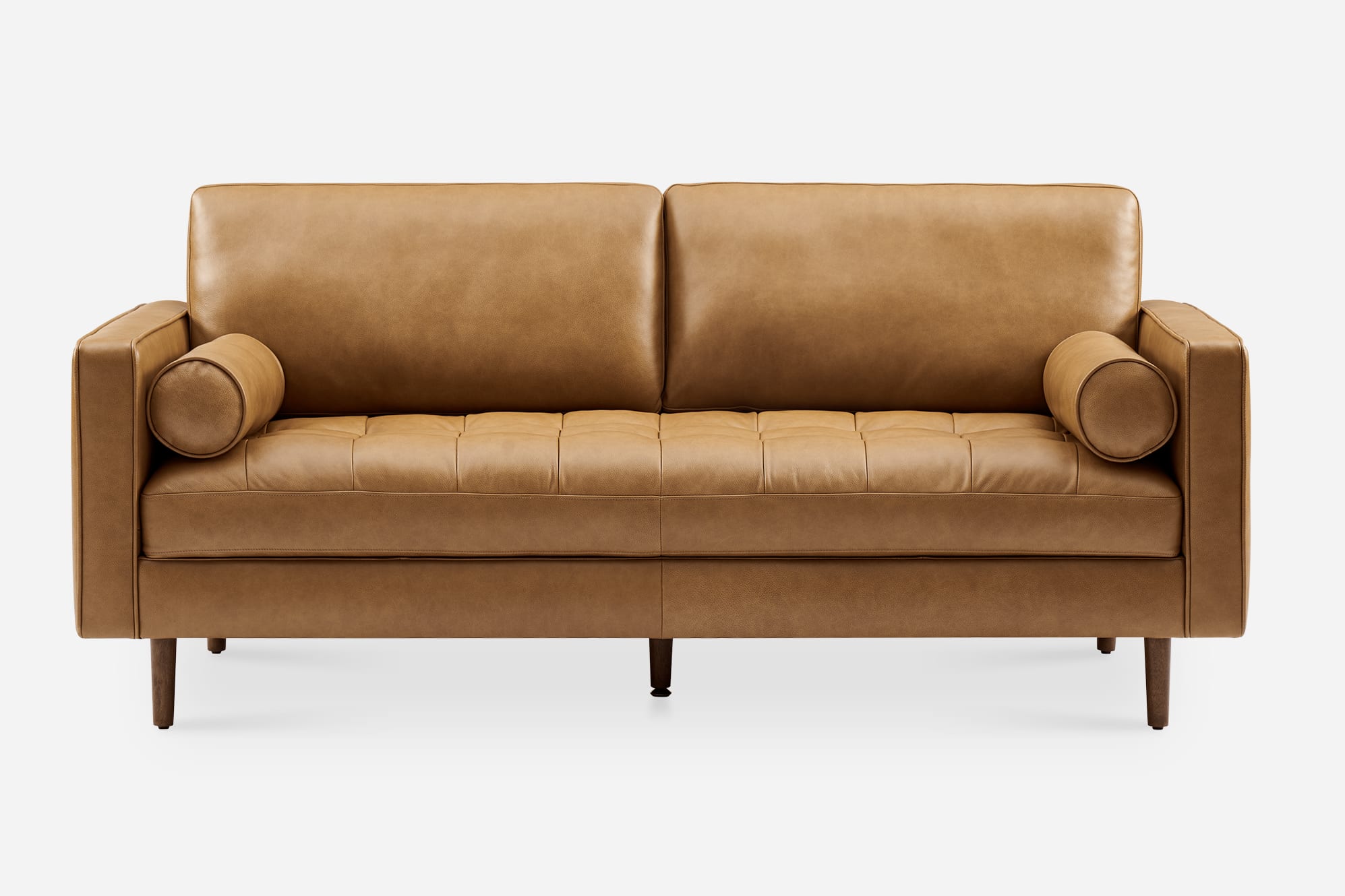 Madison Leather 3 Seater Sofa 1