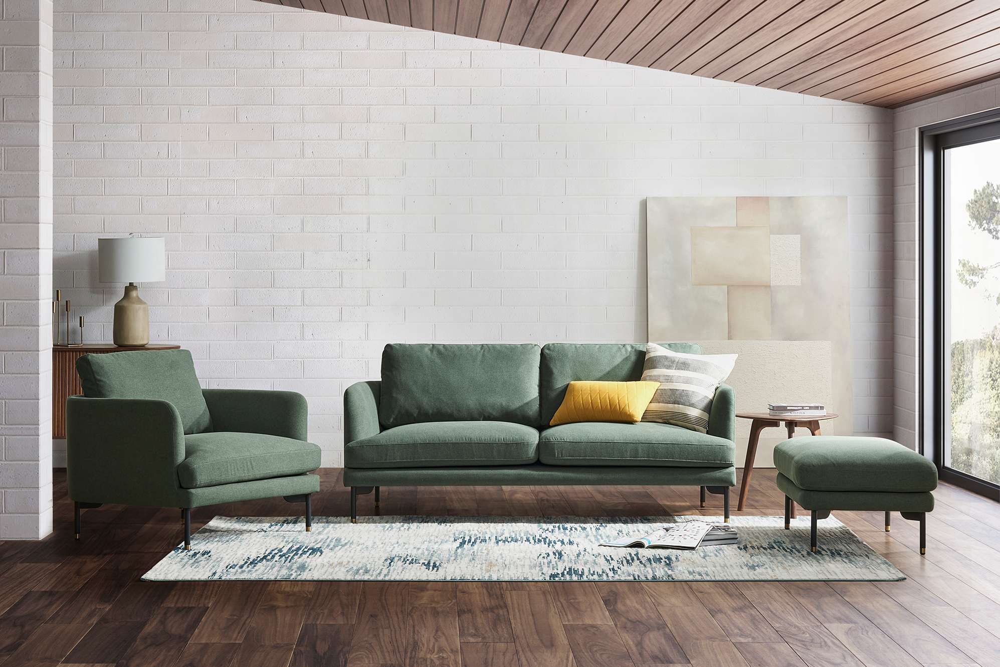 Pebble Loveseat 3