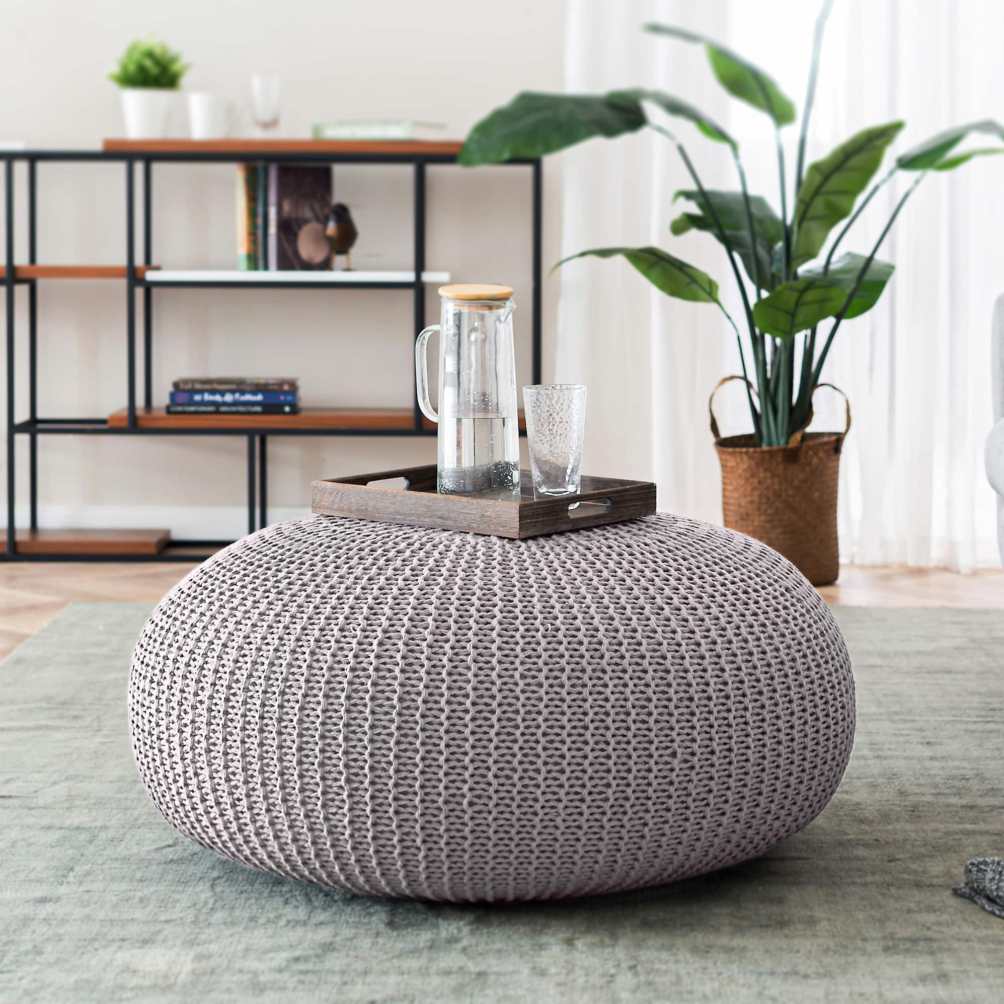 Laura Large Pouf 0