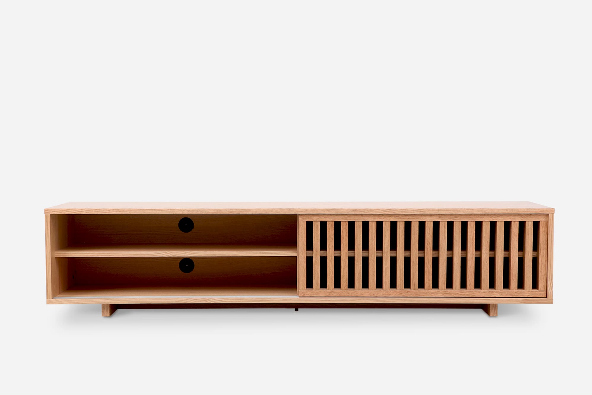 Luka TV Console, Walnut 2