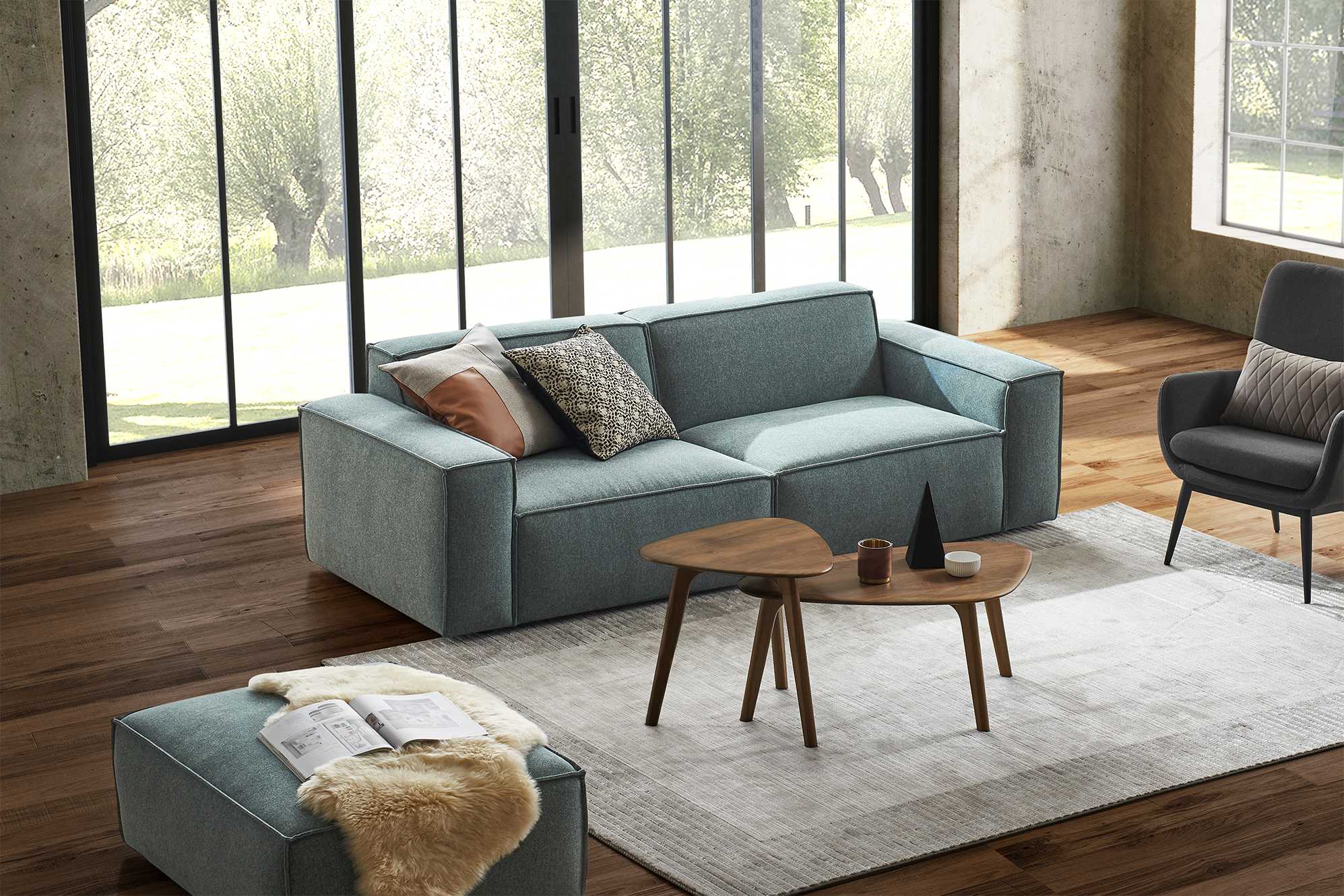 Jonathan 3 Seater Sofa 4