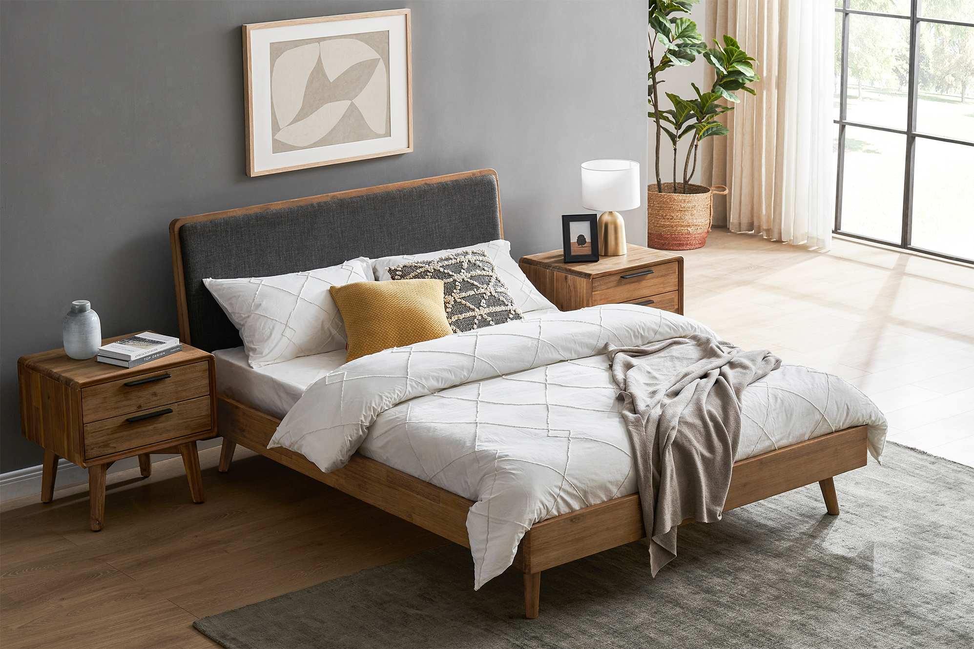 Seb Bed with 2 Bedside Tables 4