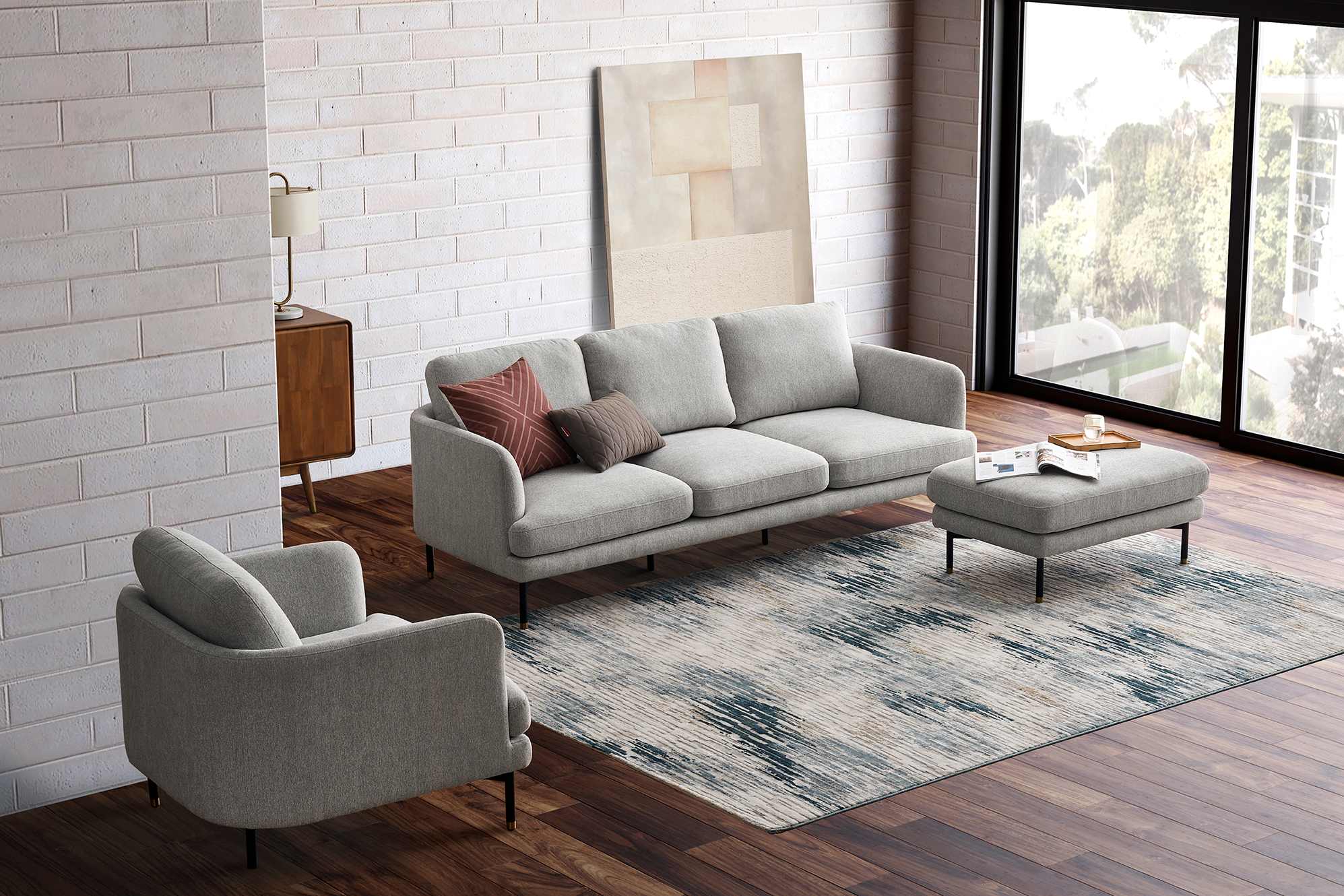 Pebble 3 Seater Sofa 4