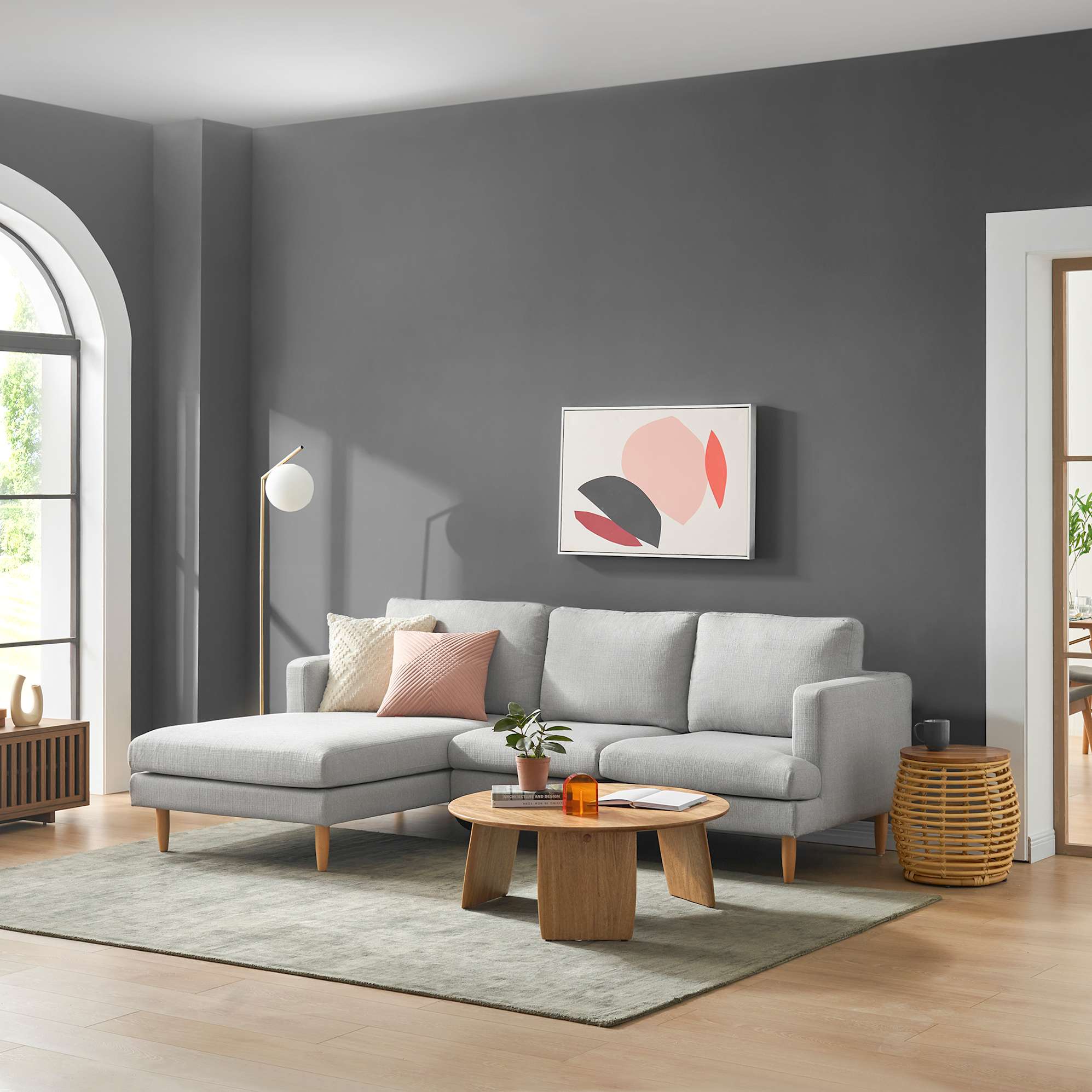 Tana Chaise Sectional Sofa 2