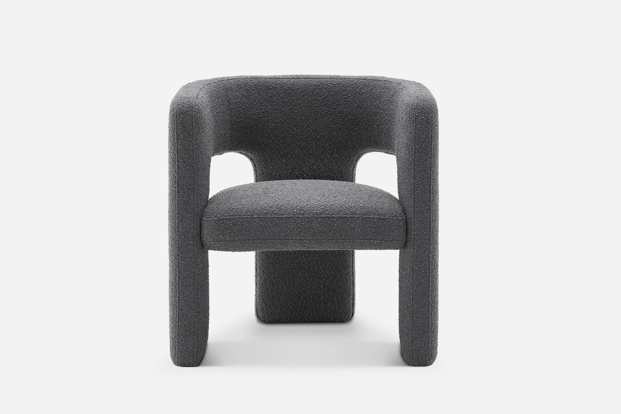 Paloma Bouclé Armchair, Storm Gray 1
