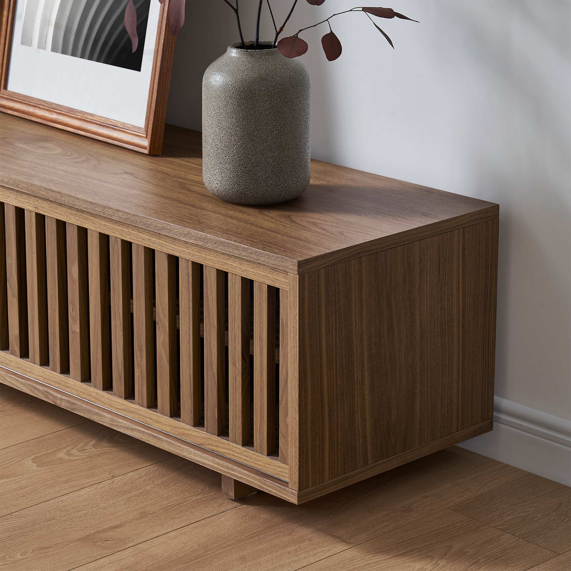 Luka TV Unit, Walnut 7