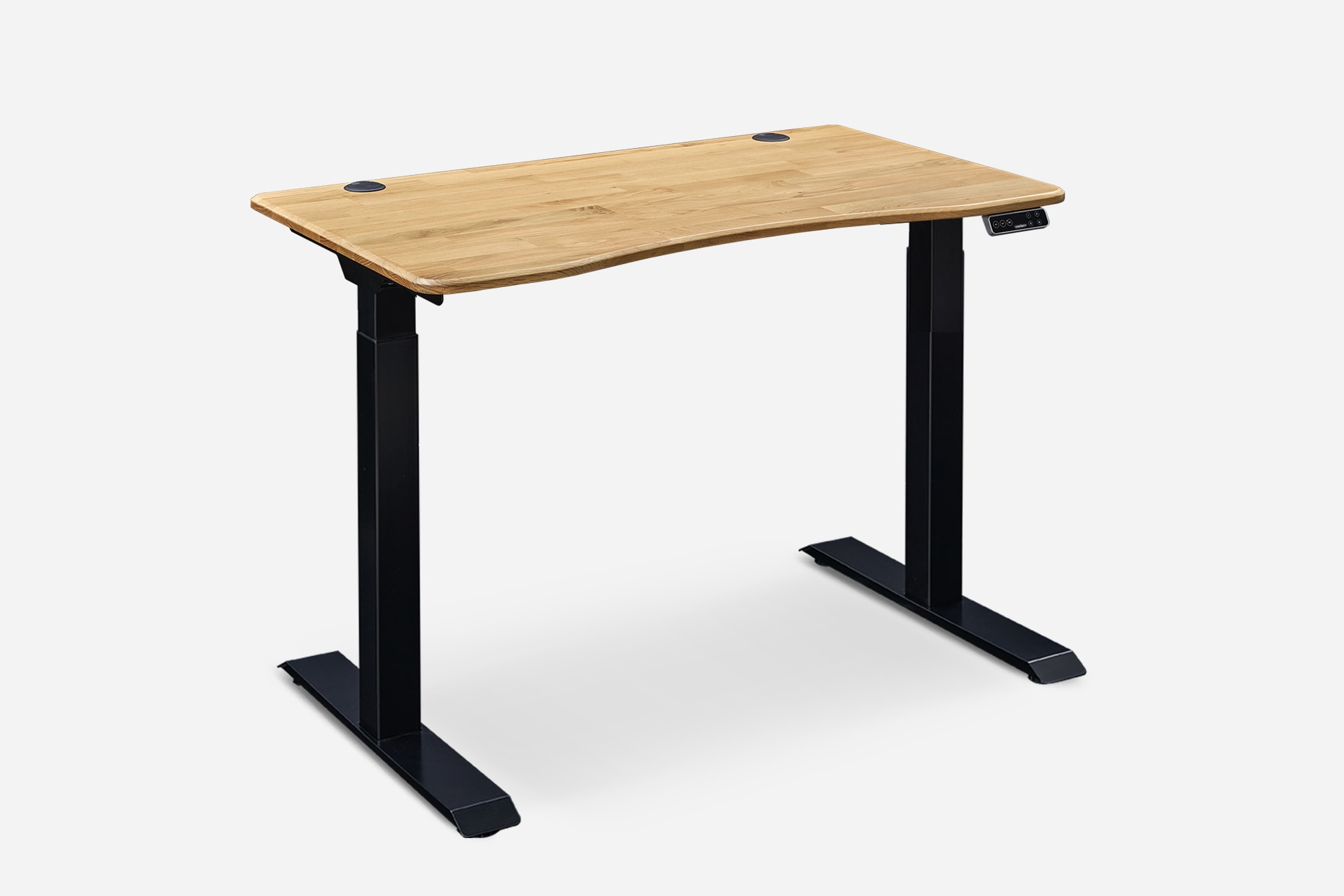 Emmerson Adjustable Standing Desk, Oak 2