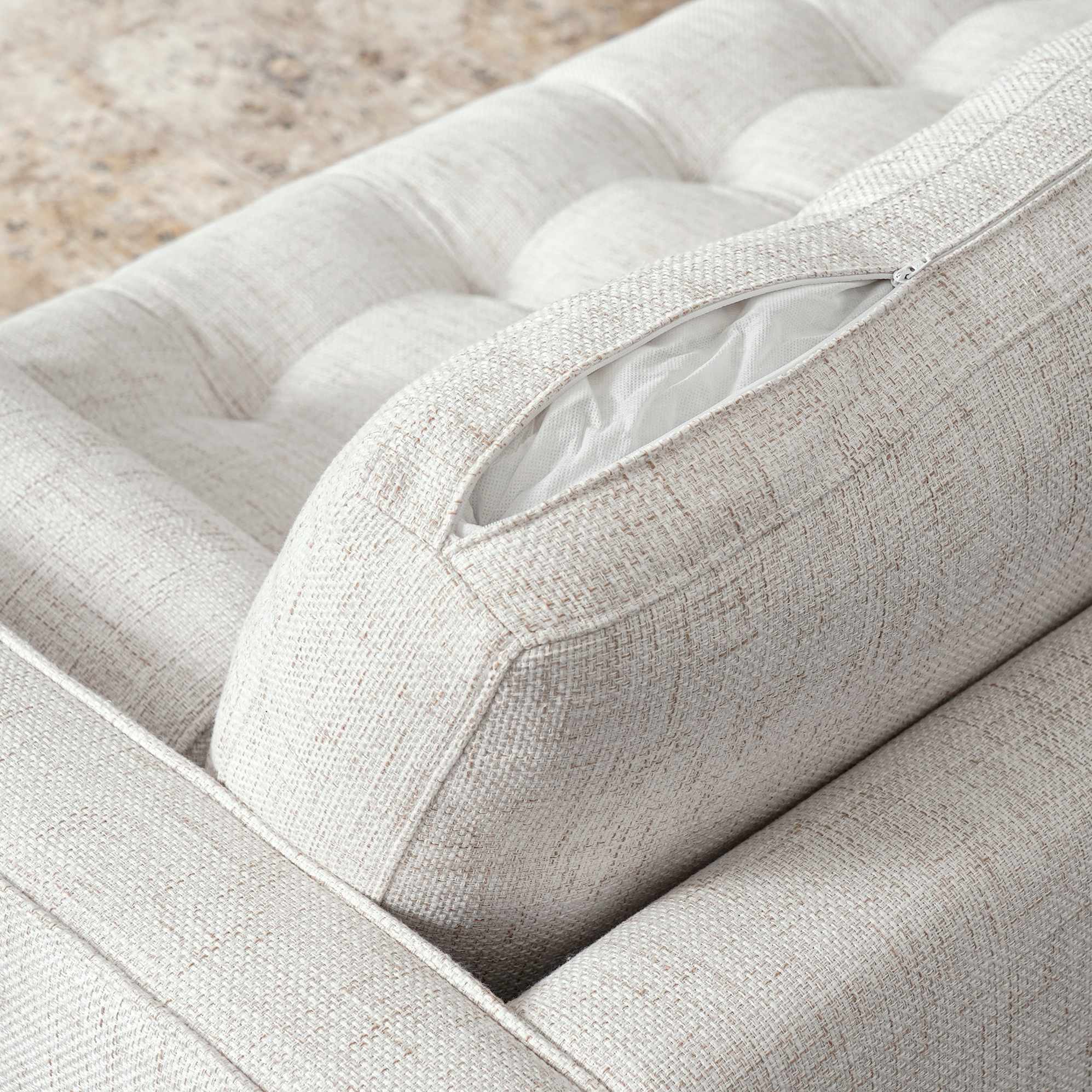 Madison Chaise Sectional Sofa with Ottoman 9
