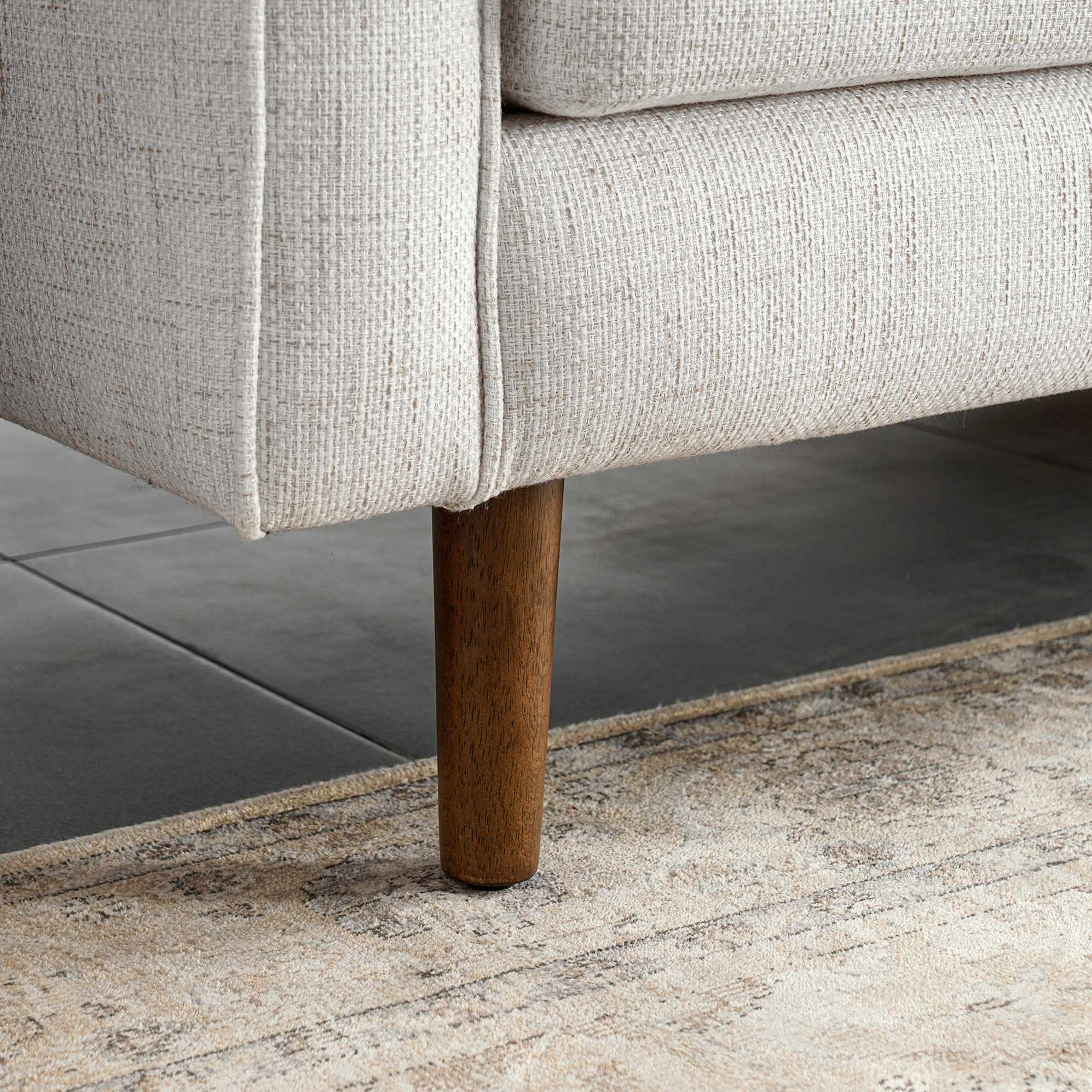 Madison Chaise Sectional Sofa with Ottoman 8