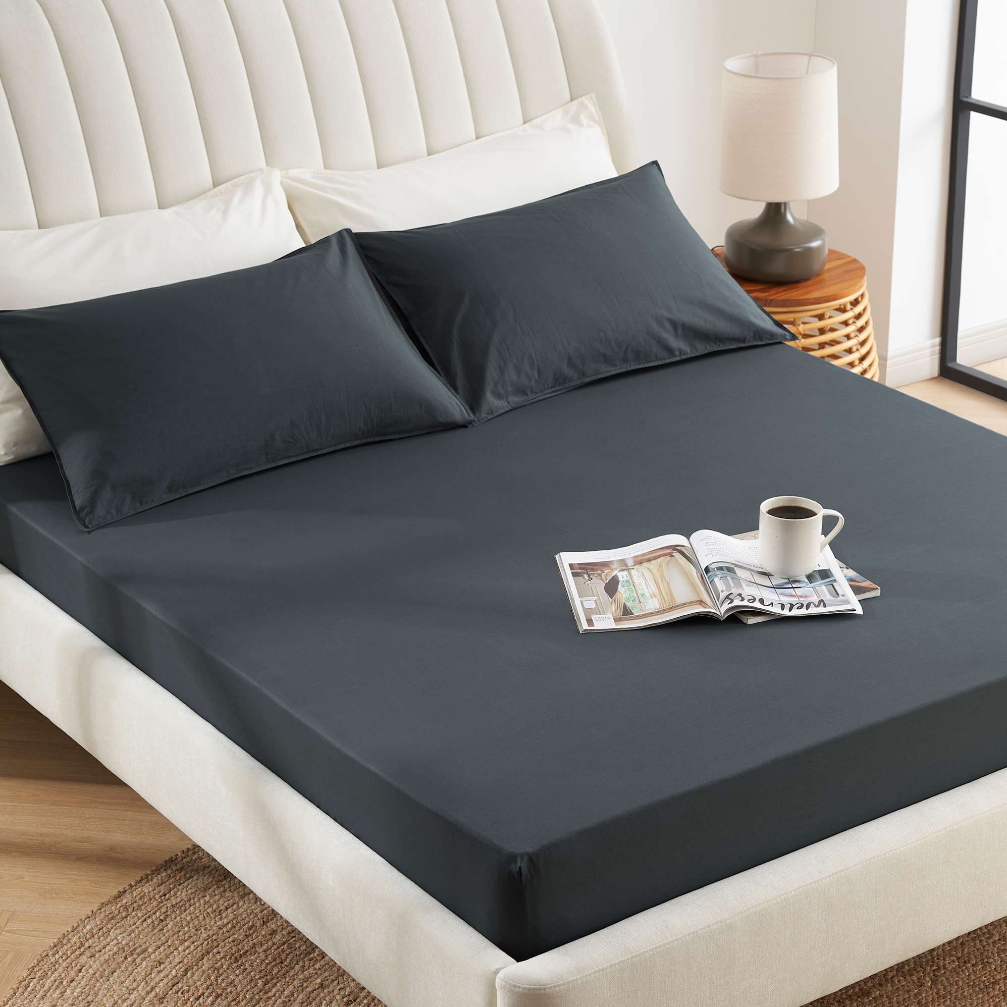 Percale Fitted Sheet 2