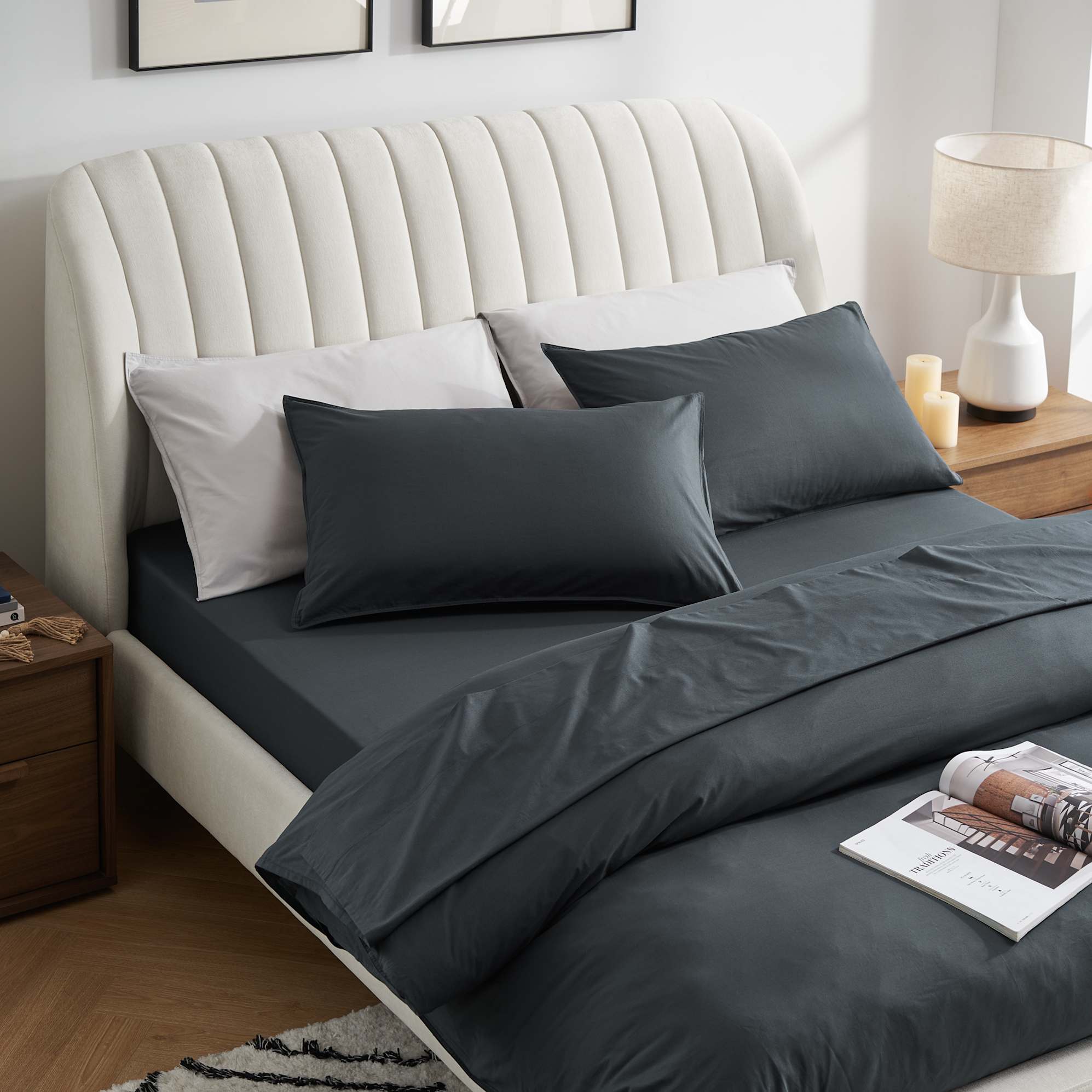 Percale Standard Size Pillowcase, Set of 2 2