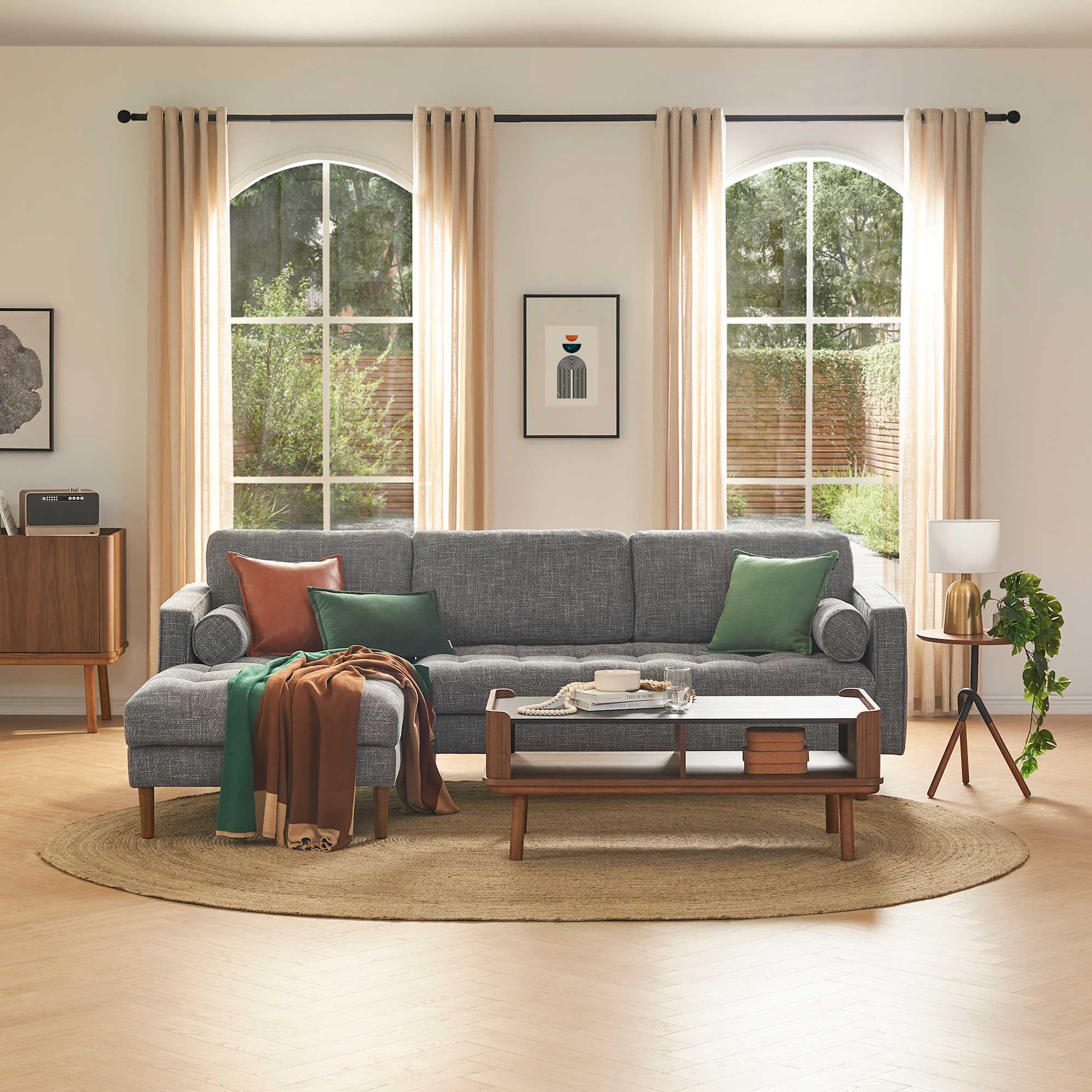 Madison Chaise Sectional Sofa 3