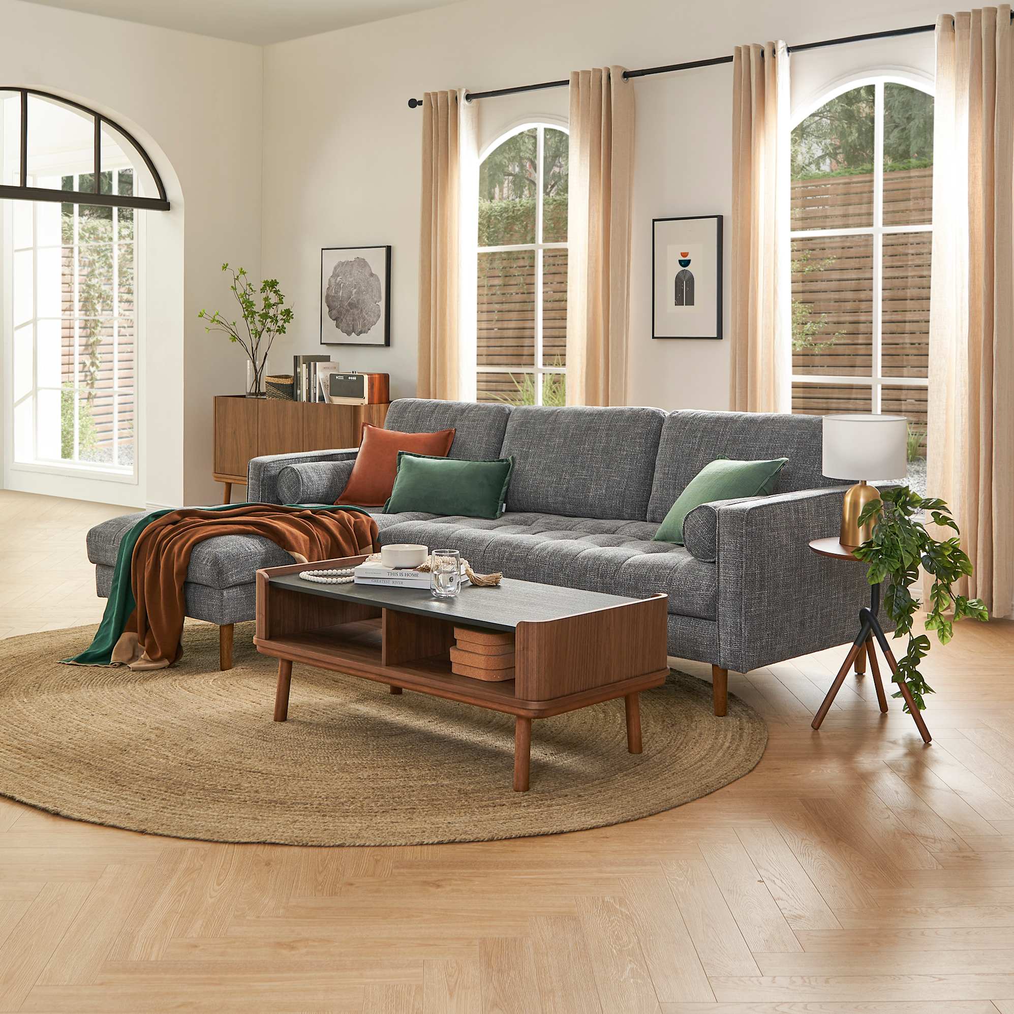 Madison Chaise Sectional Sofa 3