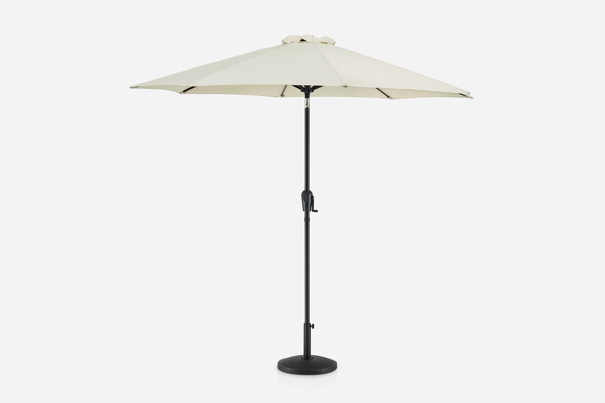 Shade Round Outdoor Umbrella with Base 1