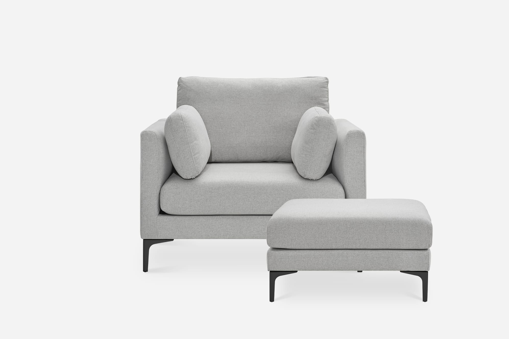 Adams Armchair with Ottoman 0