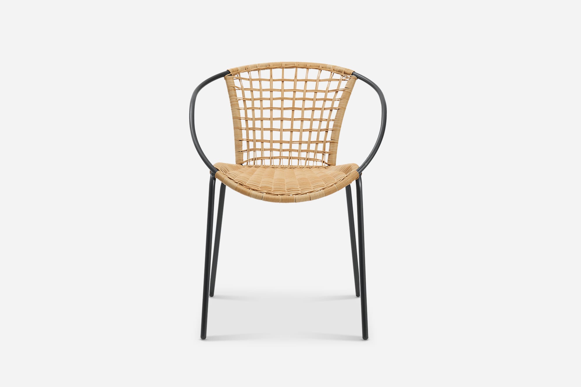 Como Stackable Outdoor Dining Chair Set 7