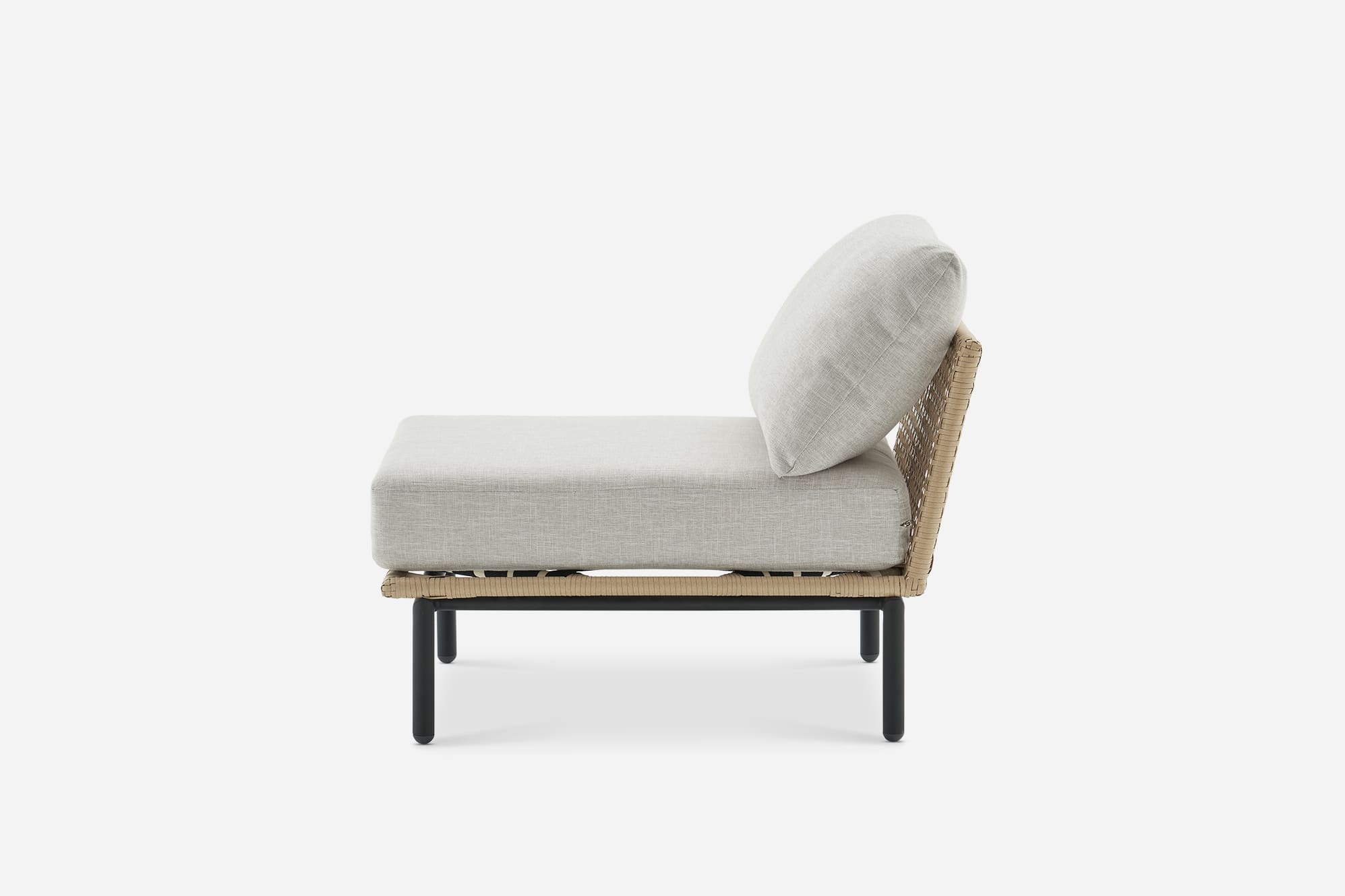 Sierra Outdoor Armless Sofa 10