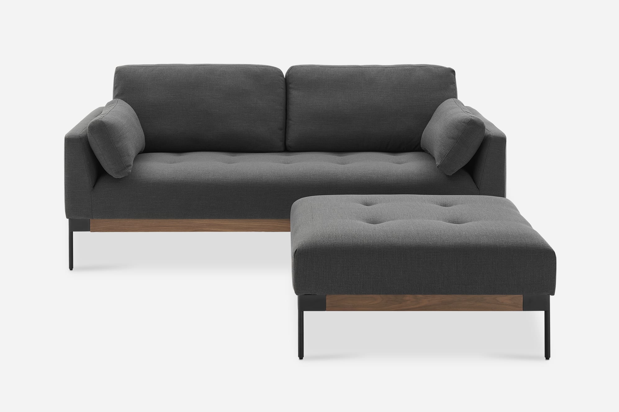 Ethan Sofa with Ottoman 1