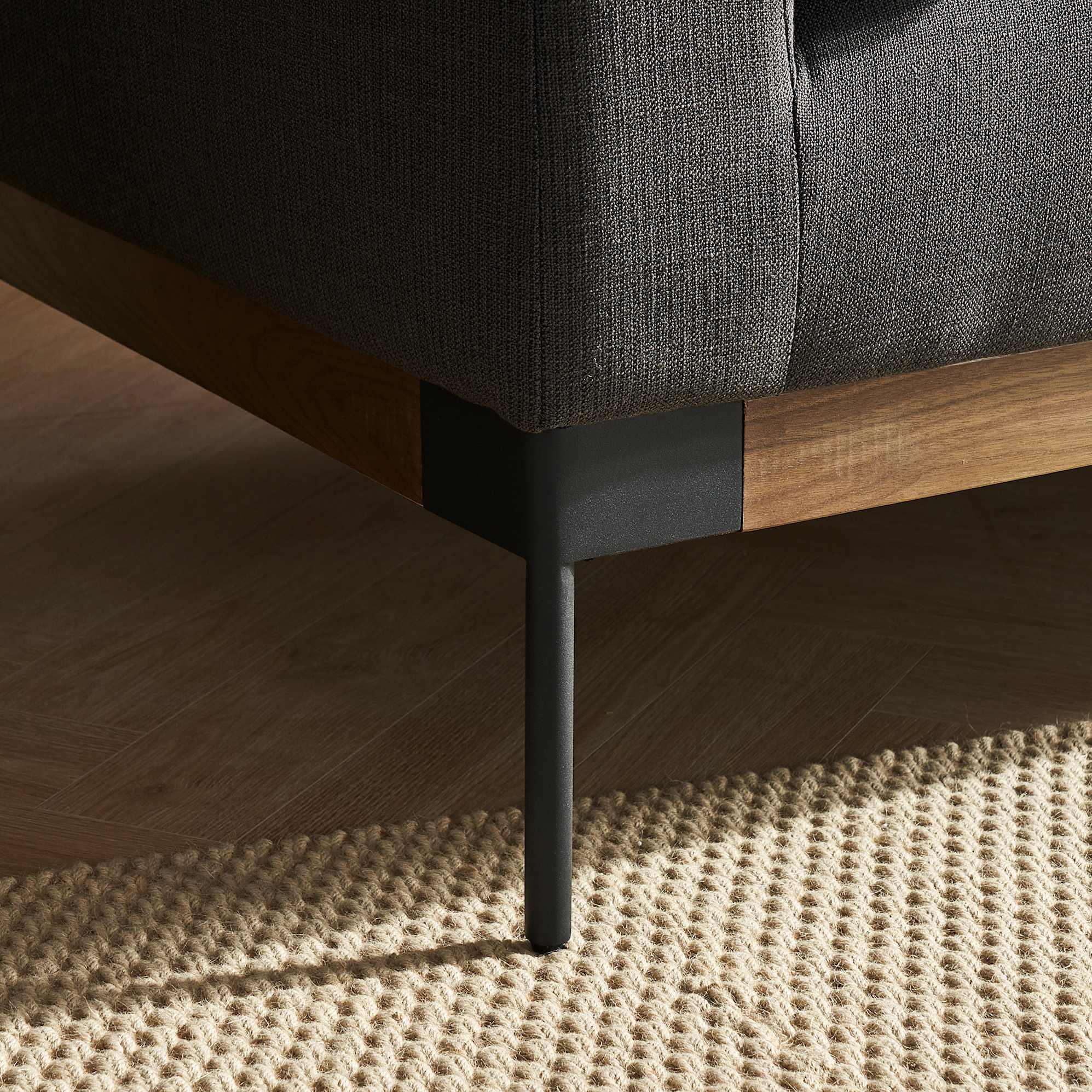 Ethan Sofa with Ottoman 5