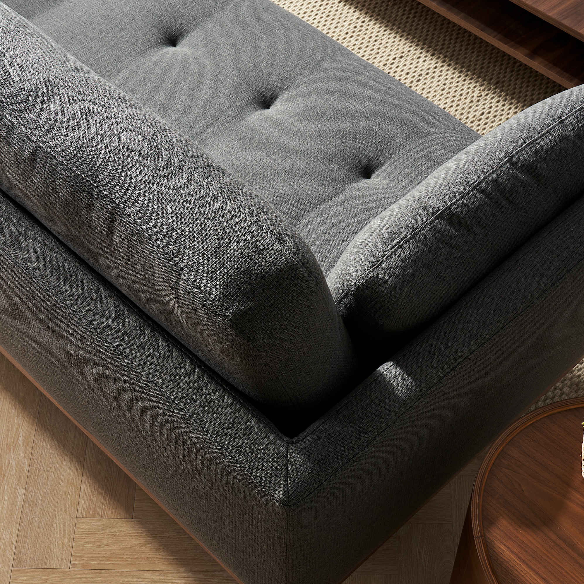 Ethan Chaise Sectional Sofa with Ottoman 8