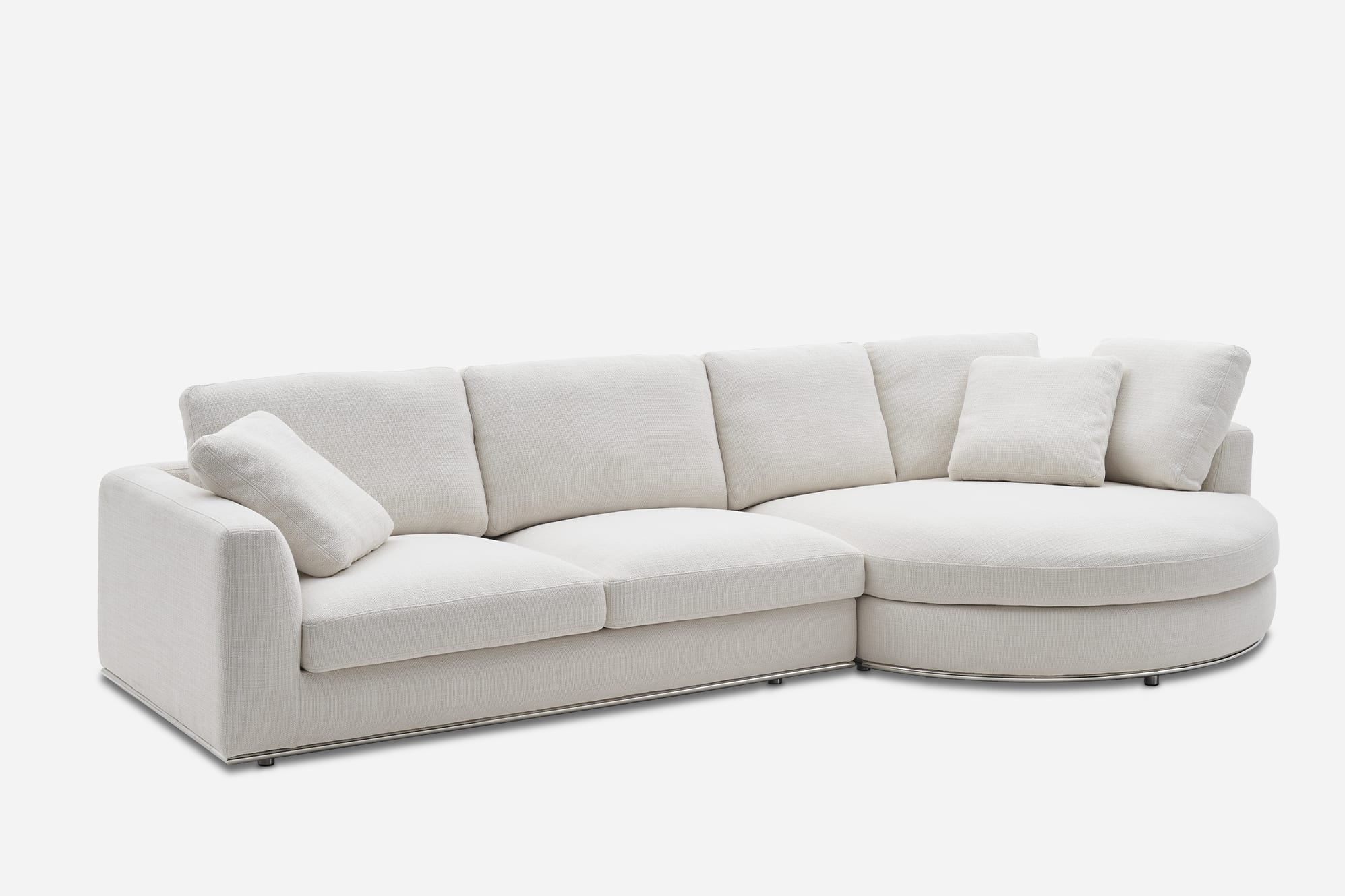 Hamilton Round Chaise Sectional Sofa 9