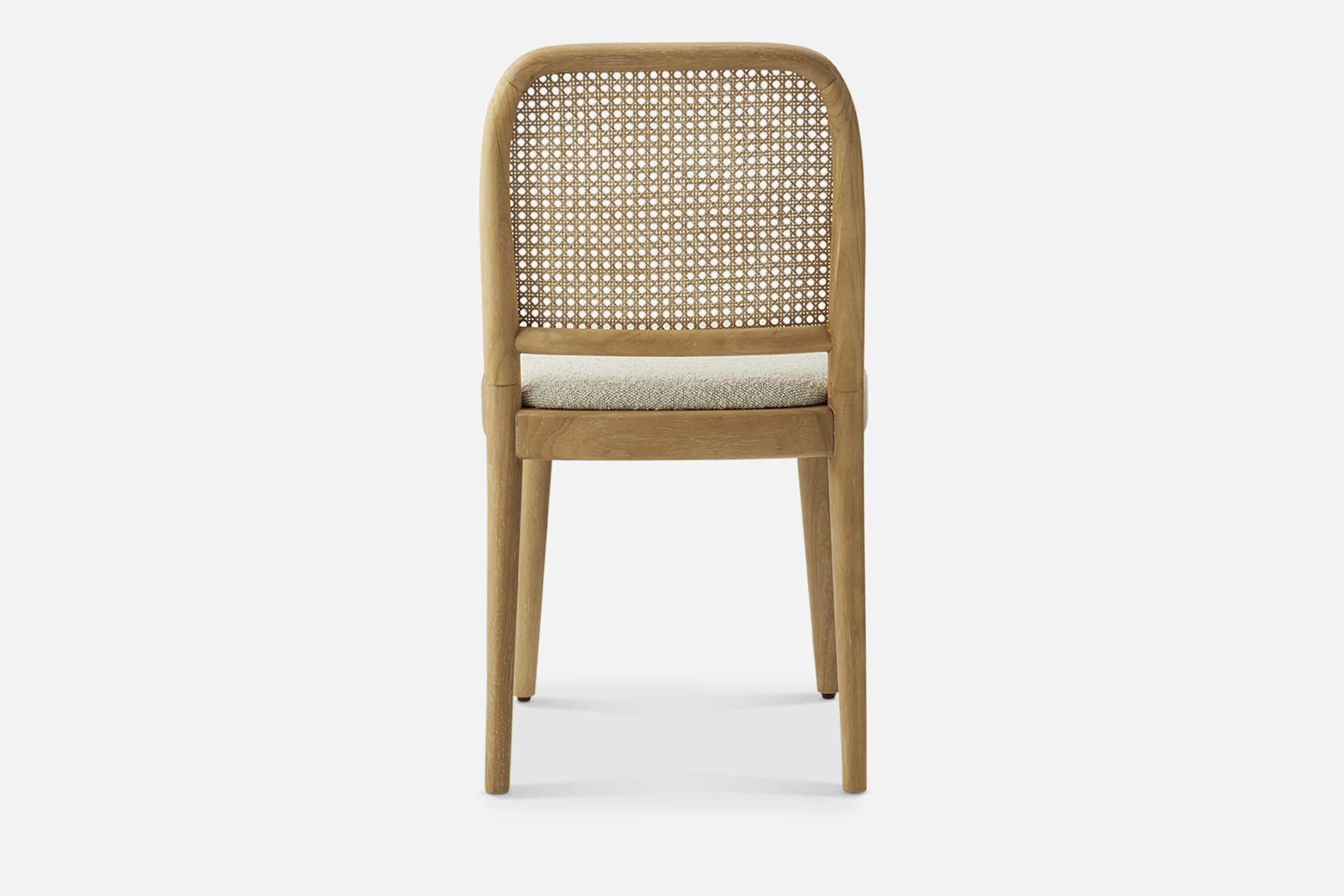 Edith Cane Chair, White Wash 10