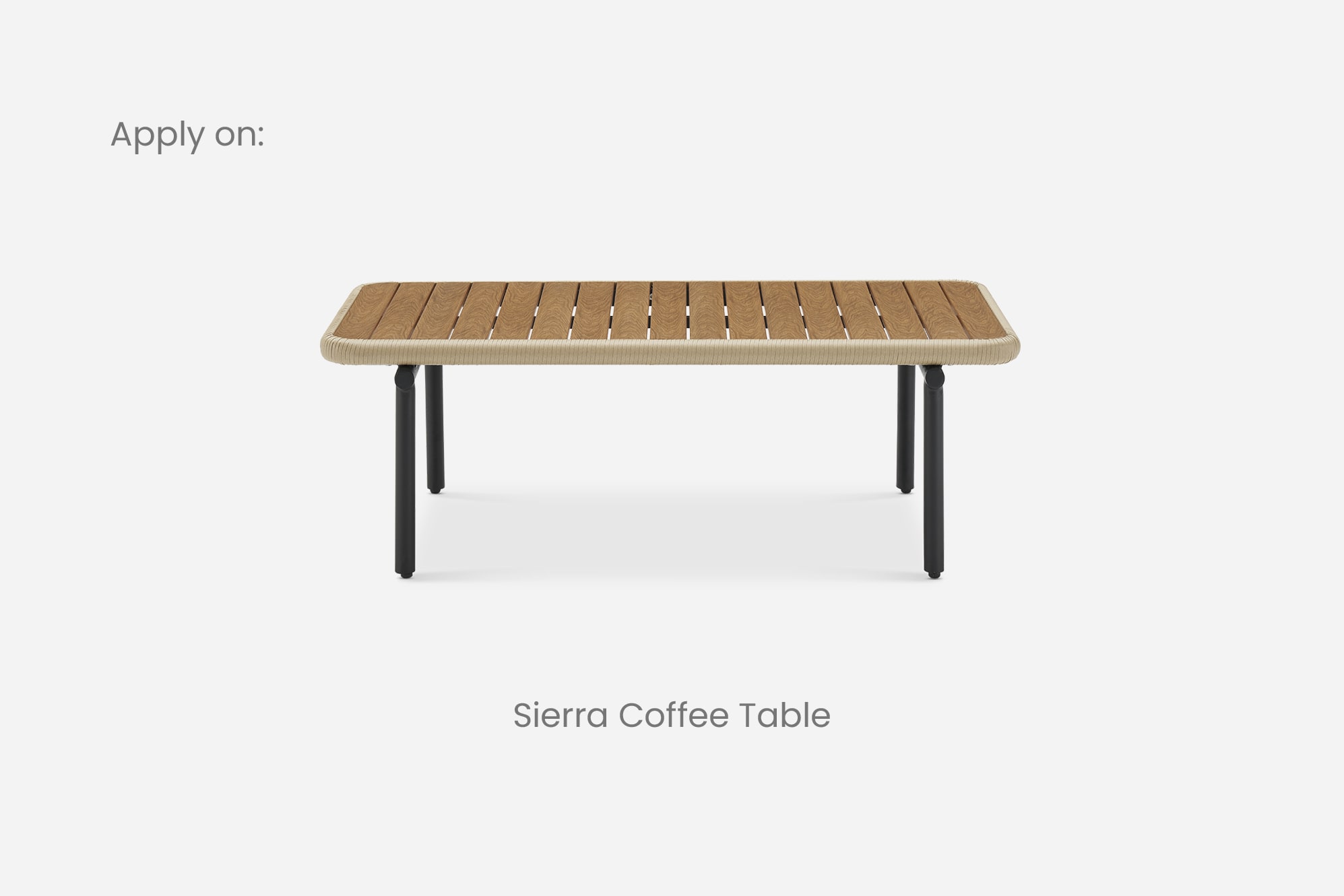 Sierra Outdoor Coffee Table Cover 4