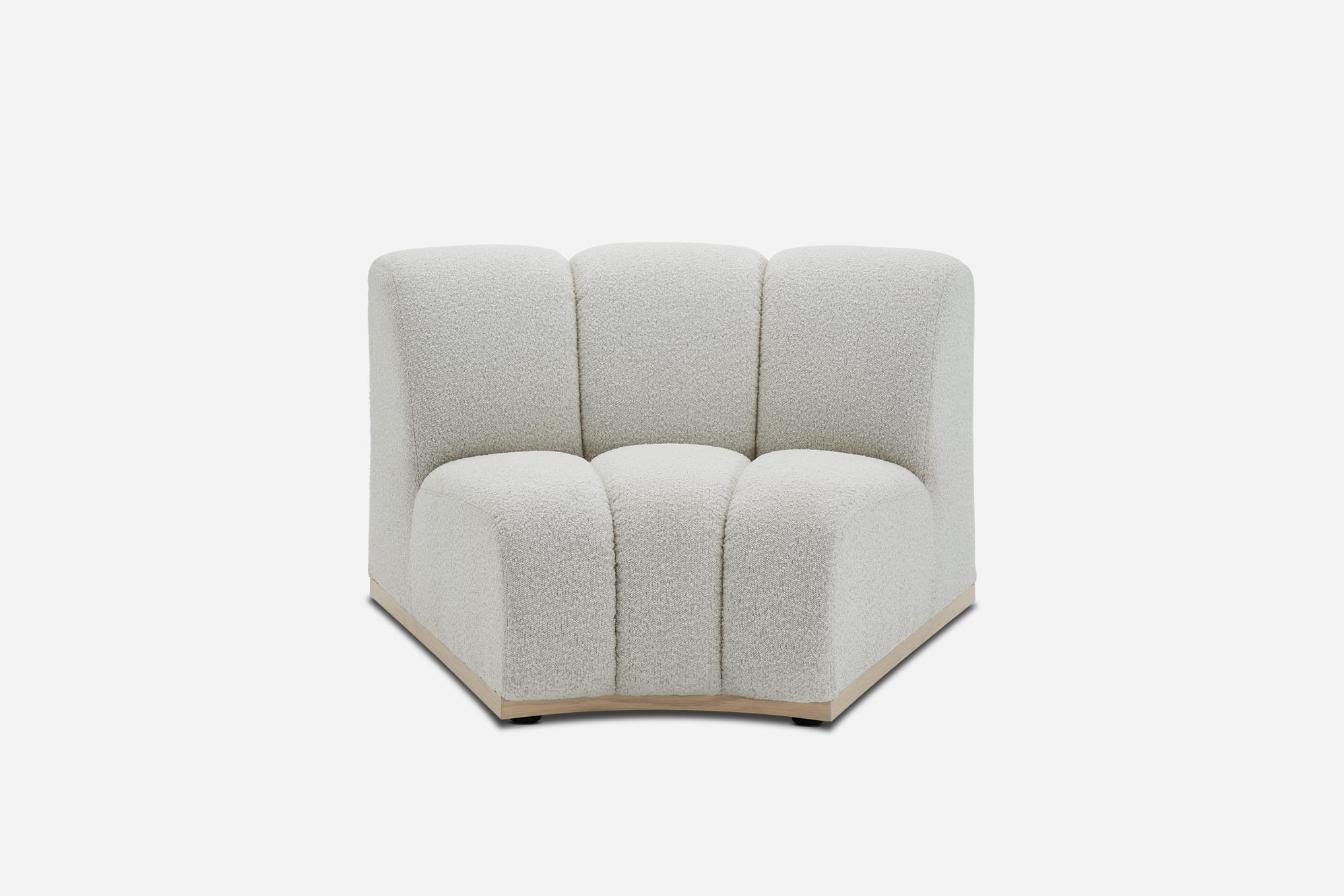 Marlow Performance Bouclé Wedge Sofa 0