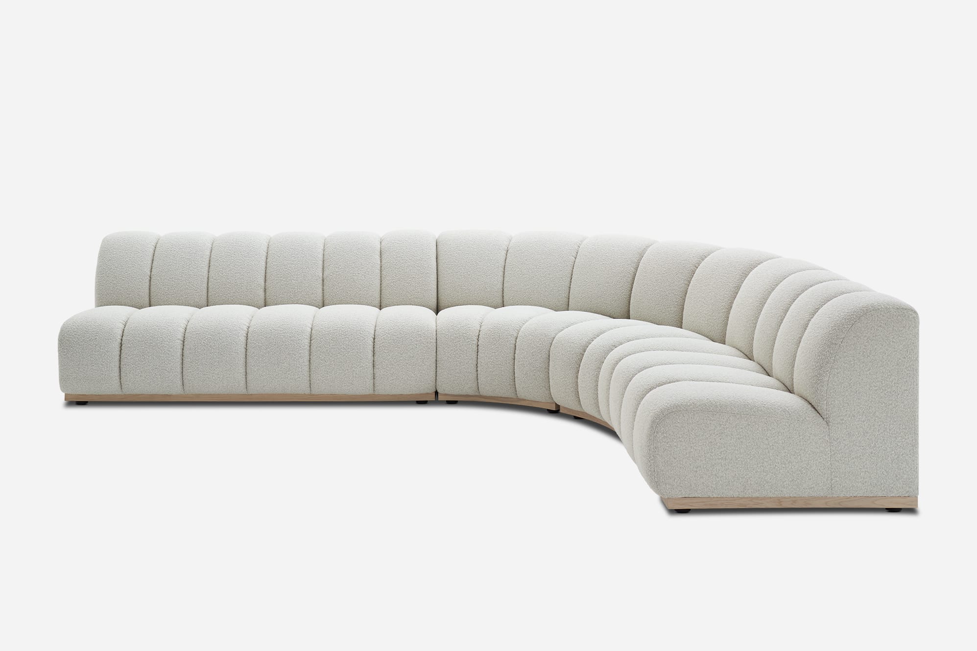 Marlow Performance Bouclé Chaise Sectional Sofa 2