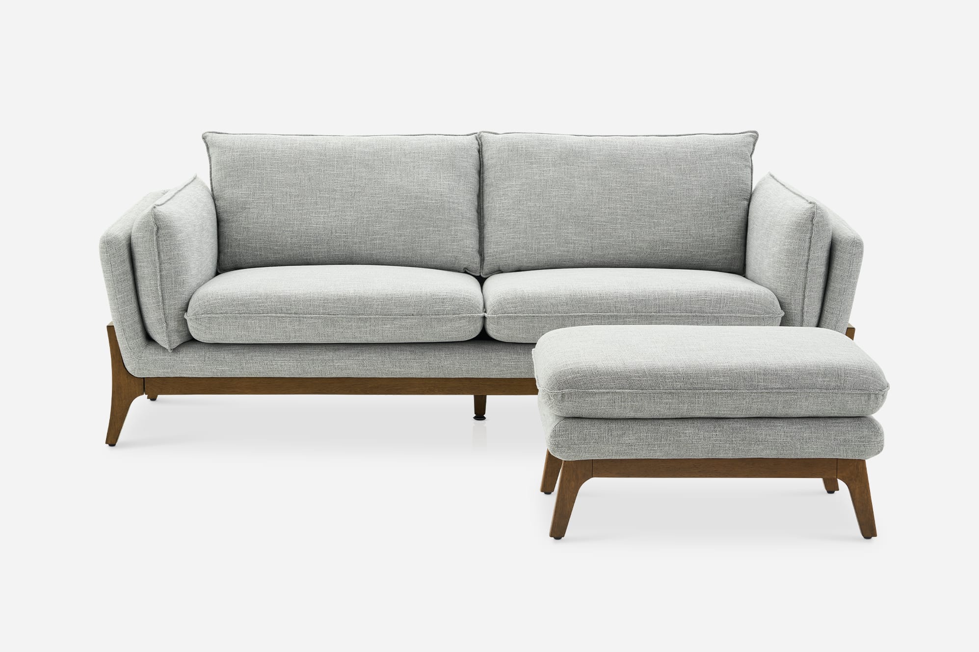Remi 3 Seater Sofa with Ottoman 2