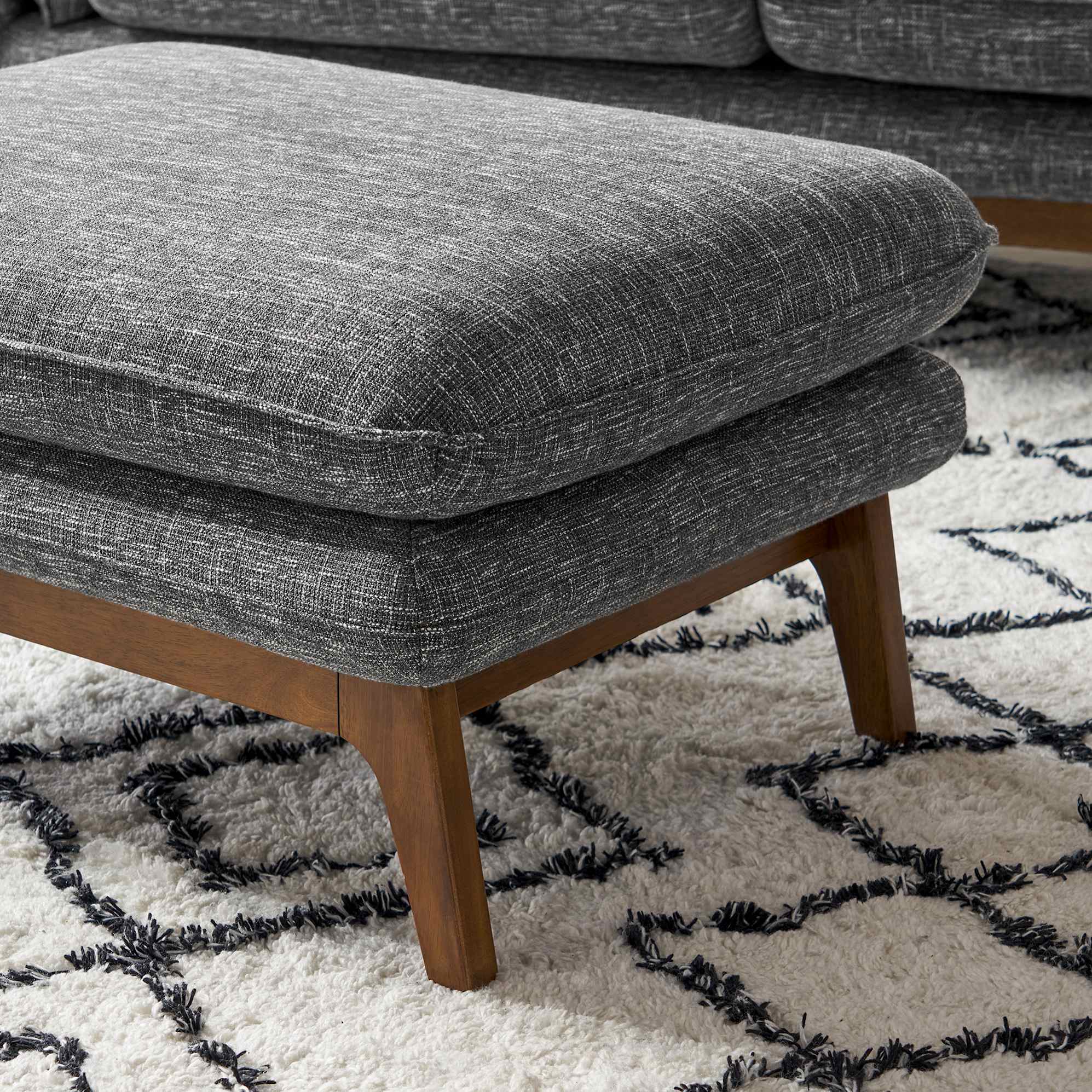 Remi Chaise Sectional Sofa with Ottoman 9