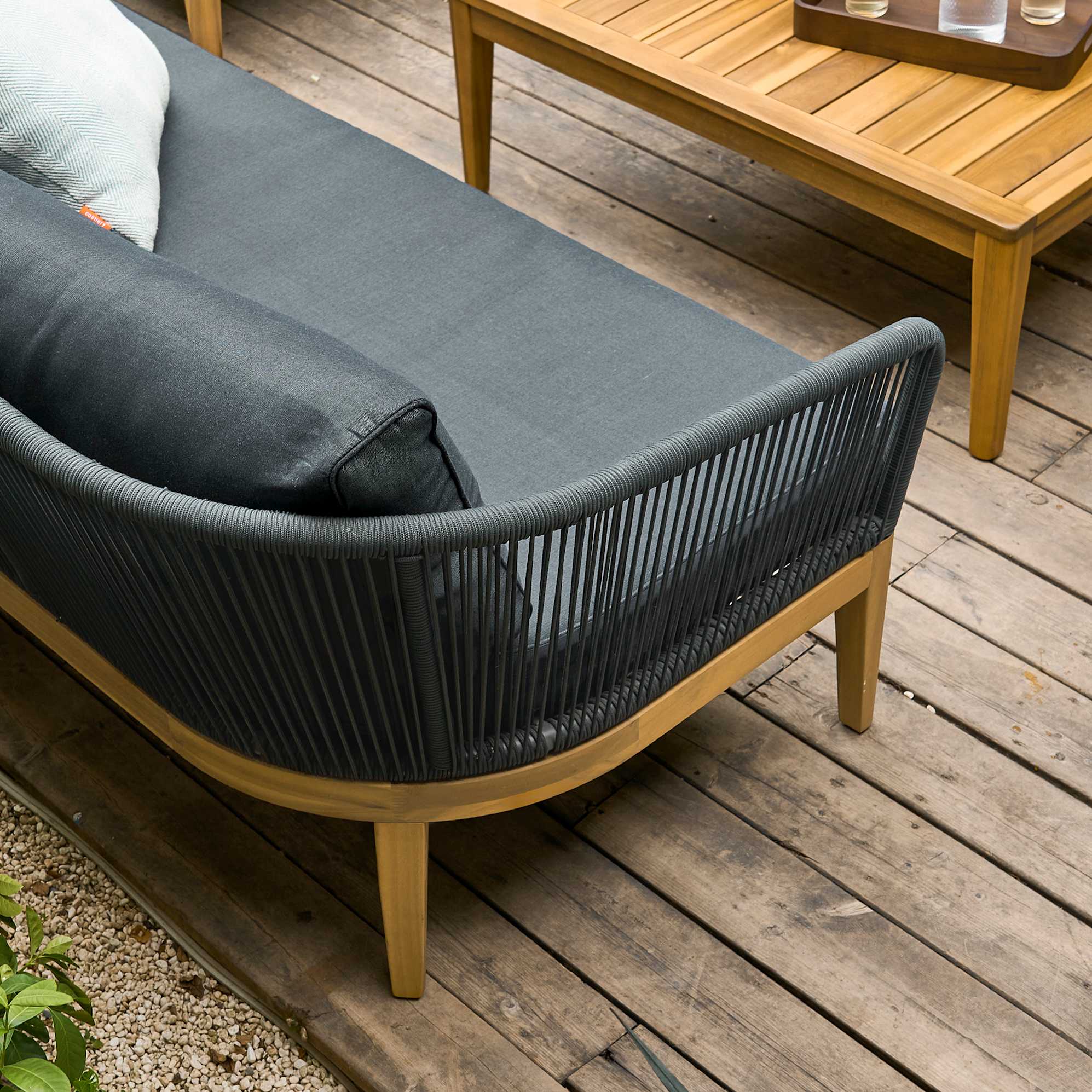 Maui Outdoor 2 Seater Sofa & 2 Lounge Chairs Set 8