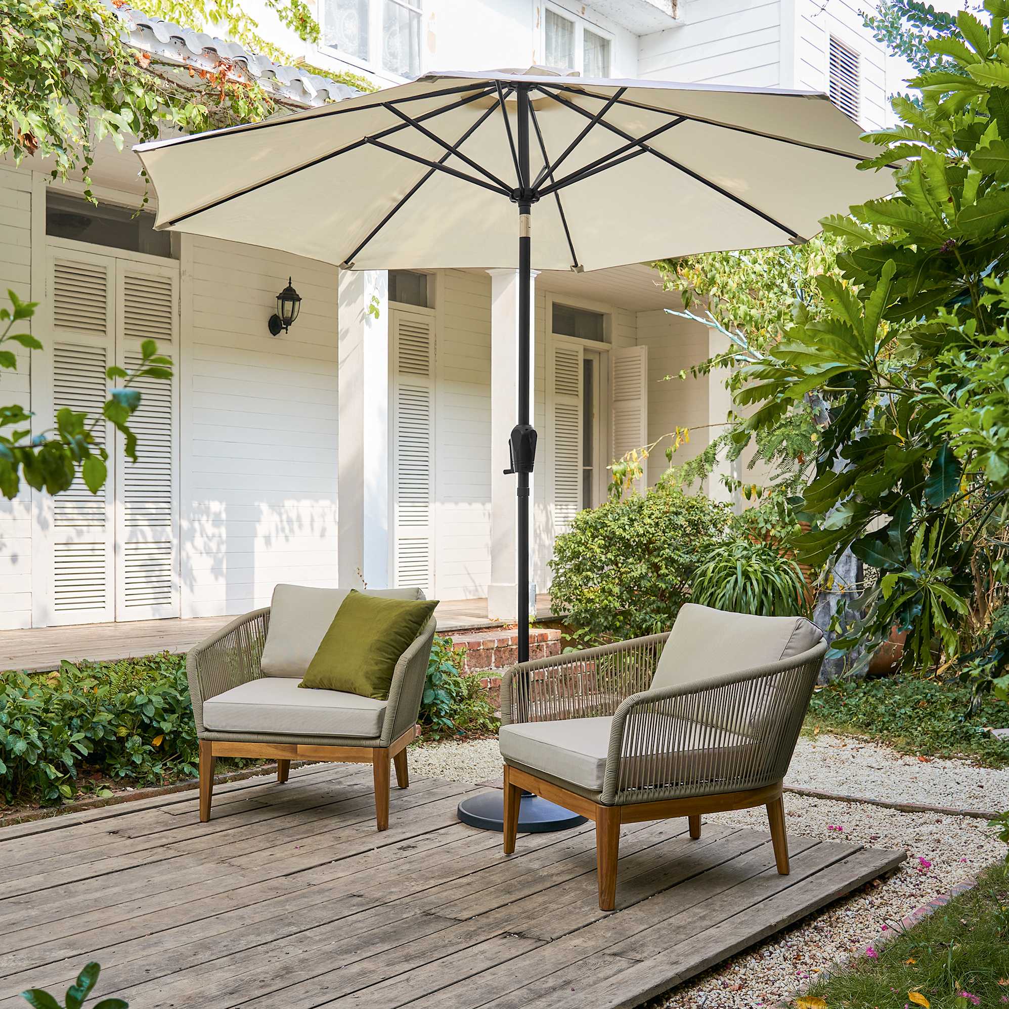 Maui Outdoor Lounge Chair Set 3