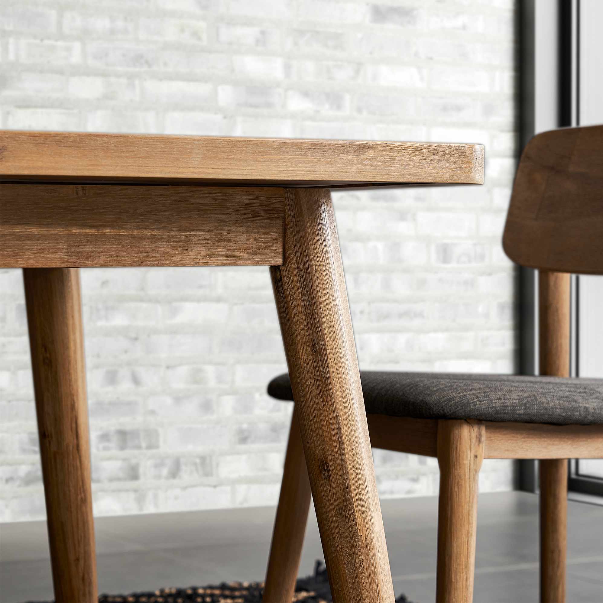 Seb Extendable Dining Set for 4-6 11