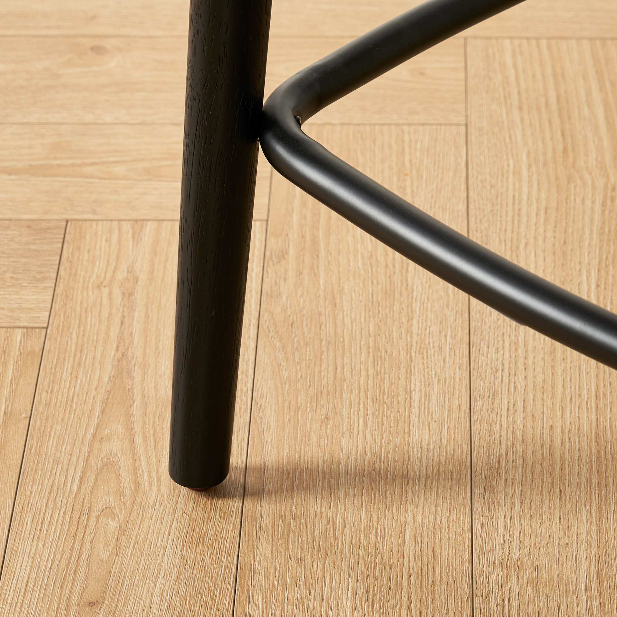 Edith Cane Counter Stool, Black 9