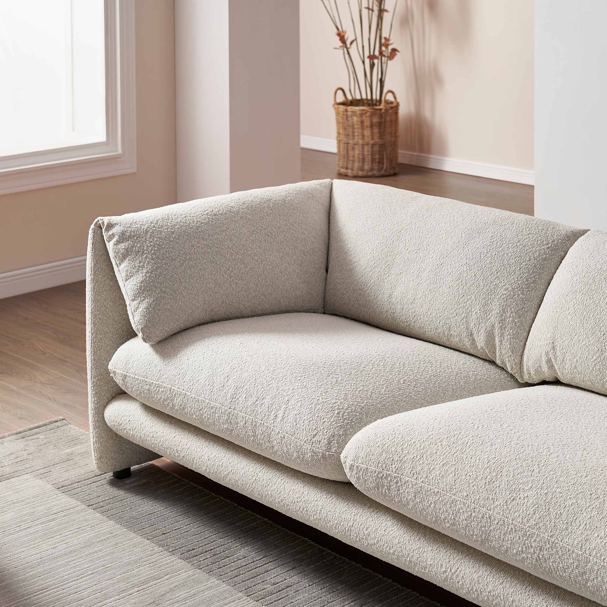 Lucas Performance Bouclé Sofa 5