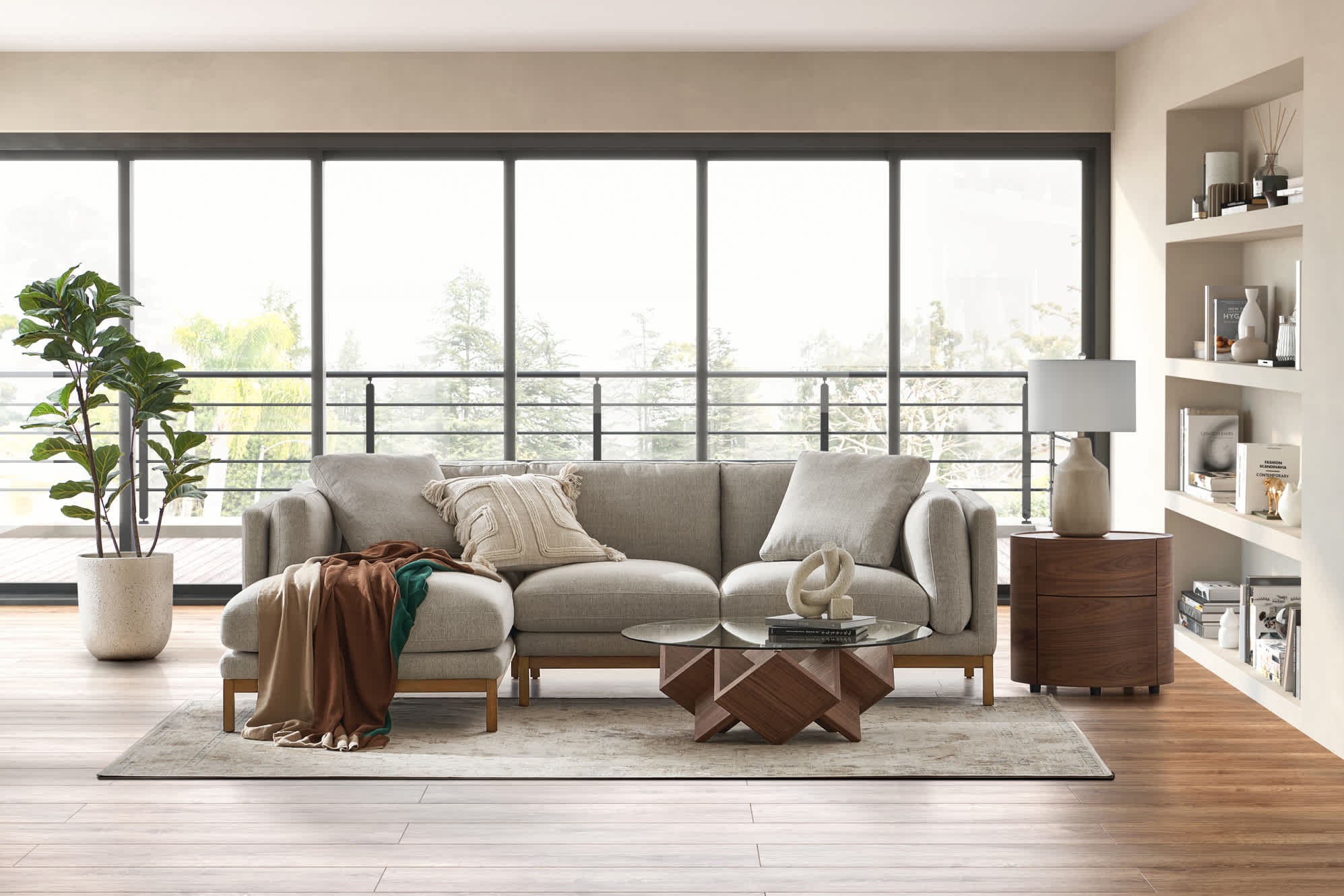 Owen Chaise Sectional Sofa 3