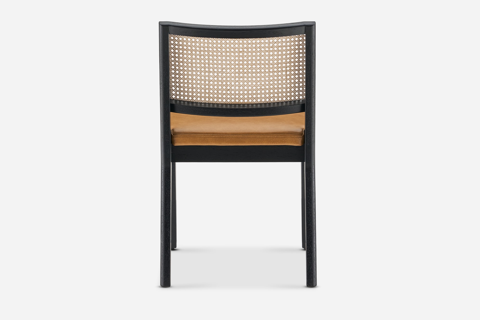 Sloane Cane and Leather Chair 11