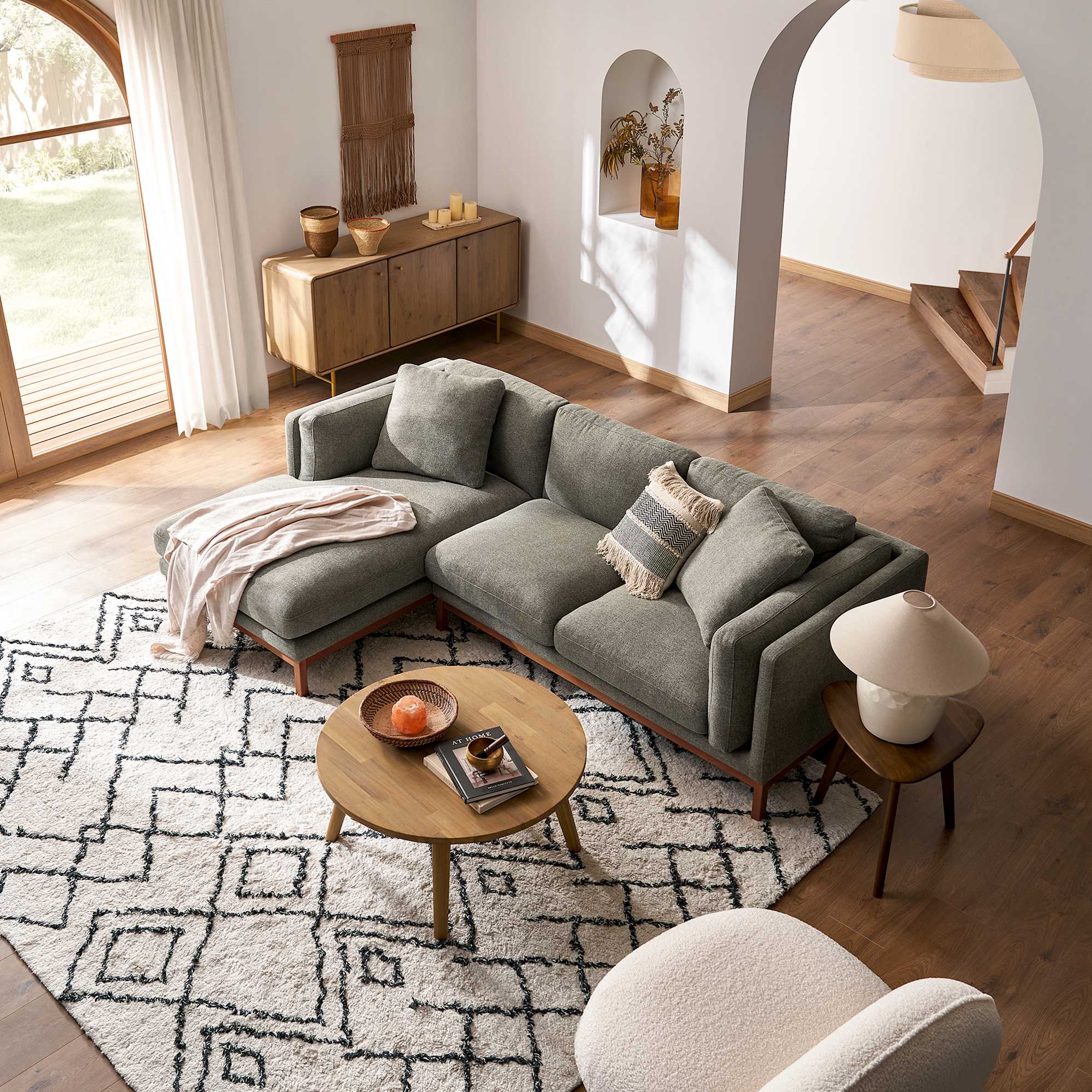 Owen Chaise Sectional Sofa 3