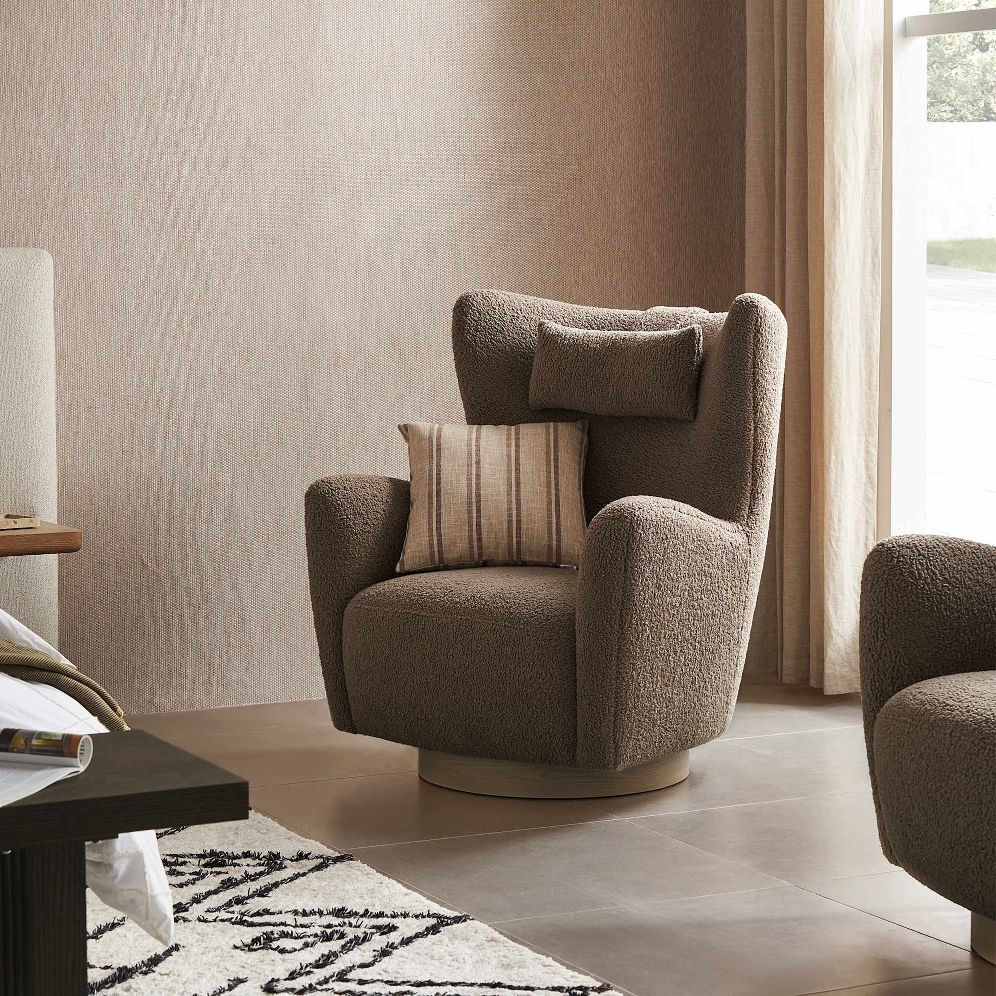 Colette Swivel Armchair 0