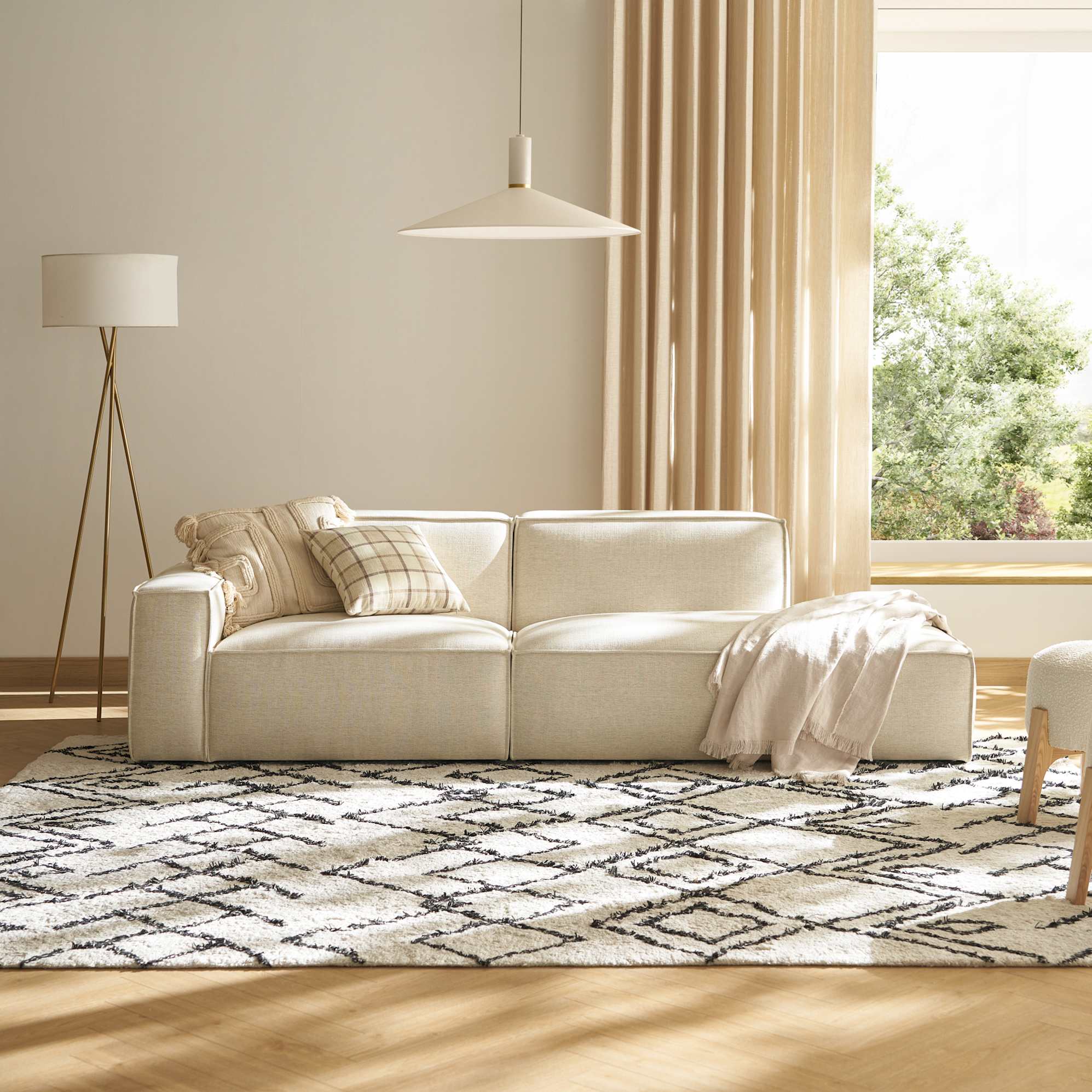 Jonathan Side Chaise Sofa 0