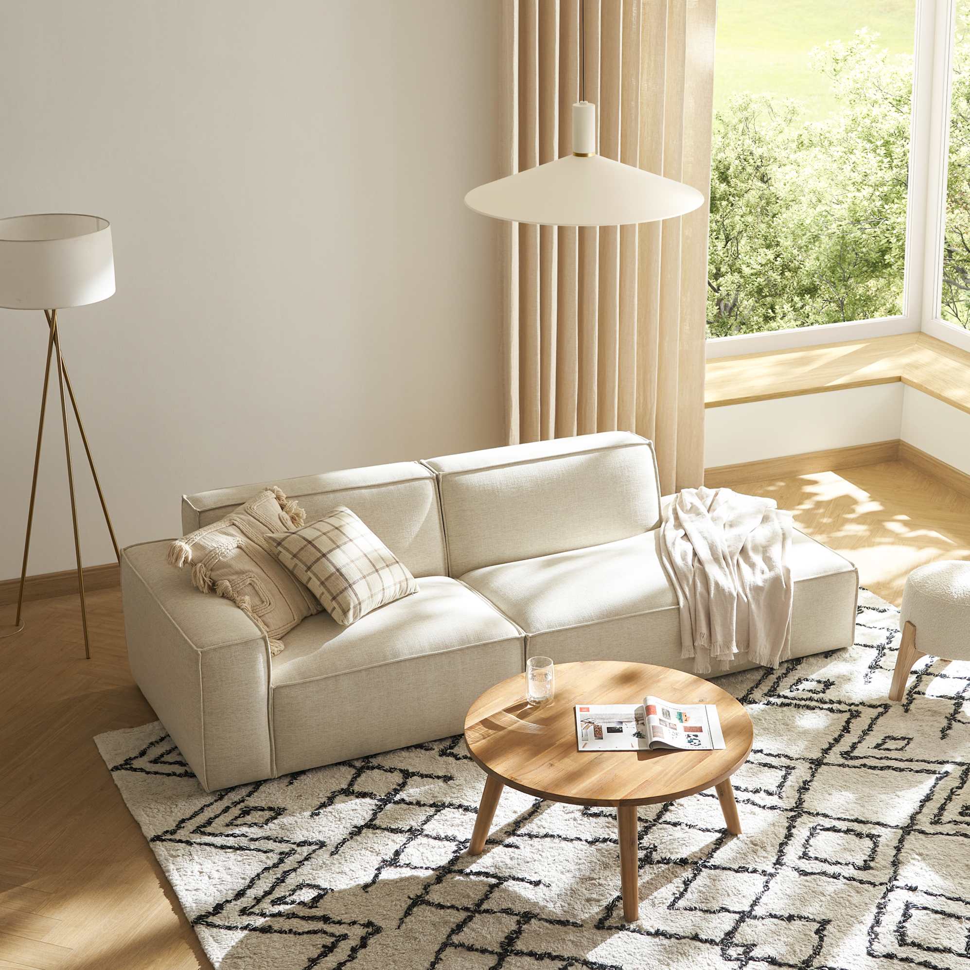 Jonathan Side Chaise Sofa 3