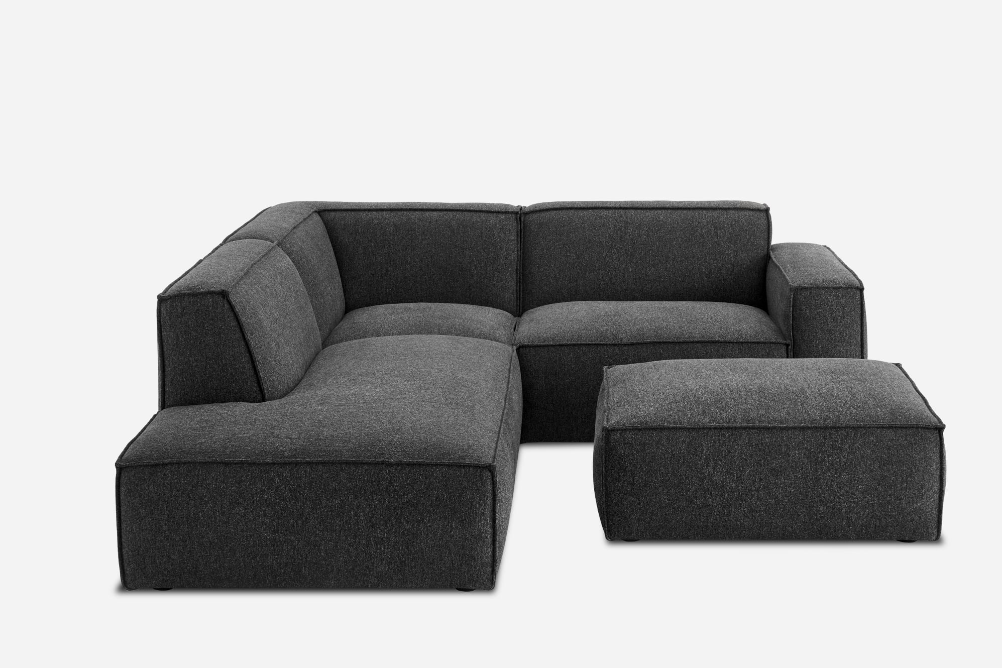 Jonathan Side Chaise Sectional Sofa with Ottoman 2