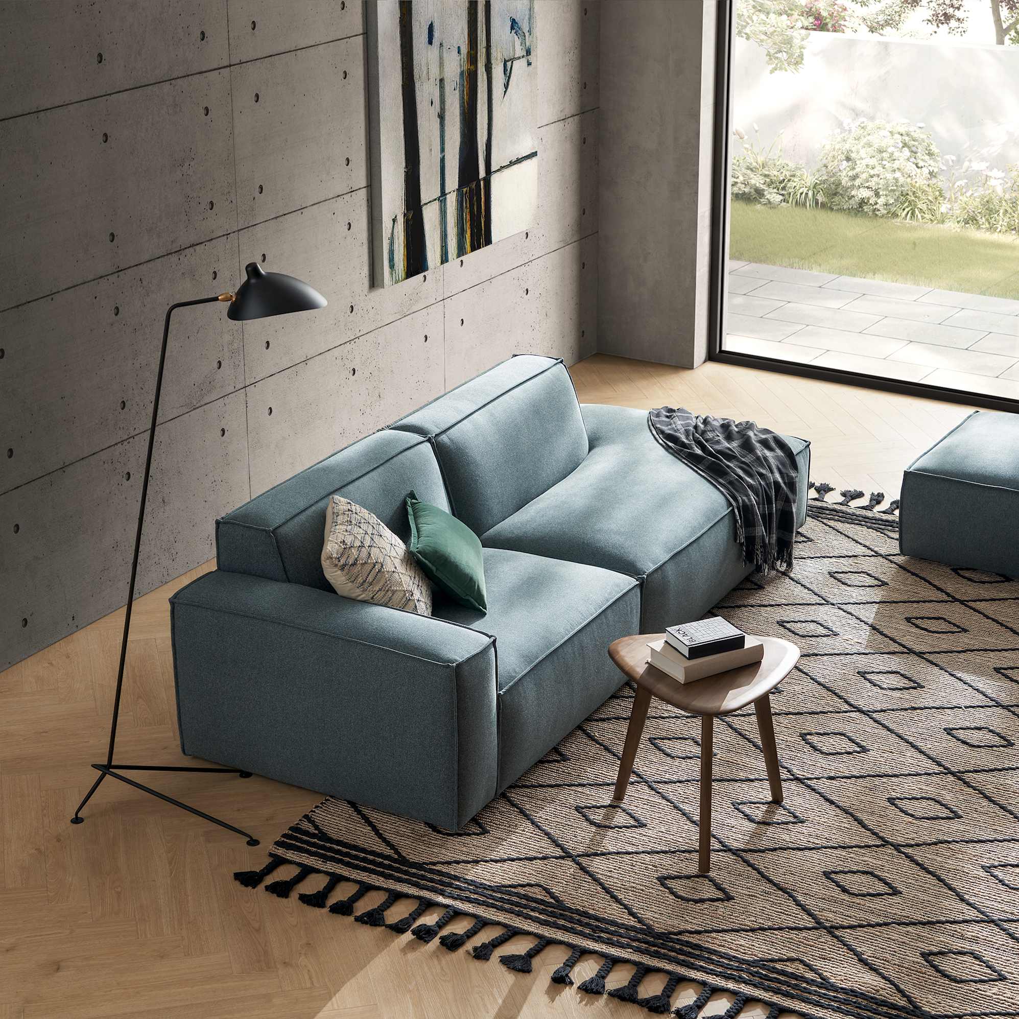 Jonathan Side Chaise Sofa 4
