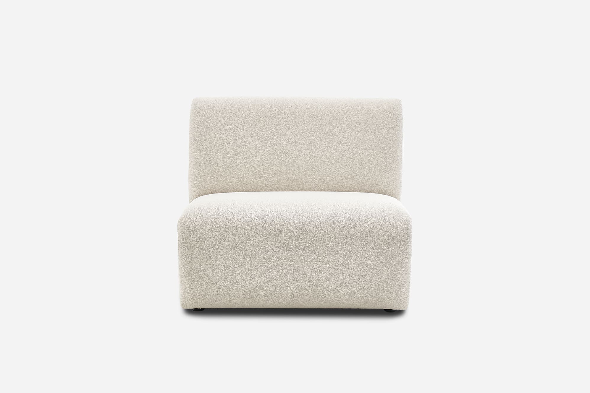 Auburn Performance Fabric Armless Sofa 0