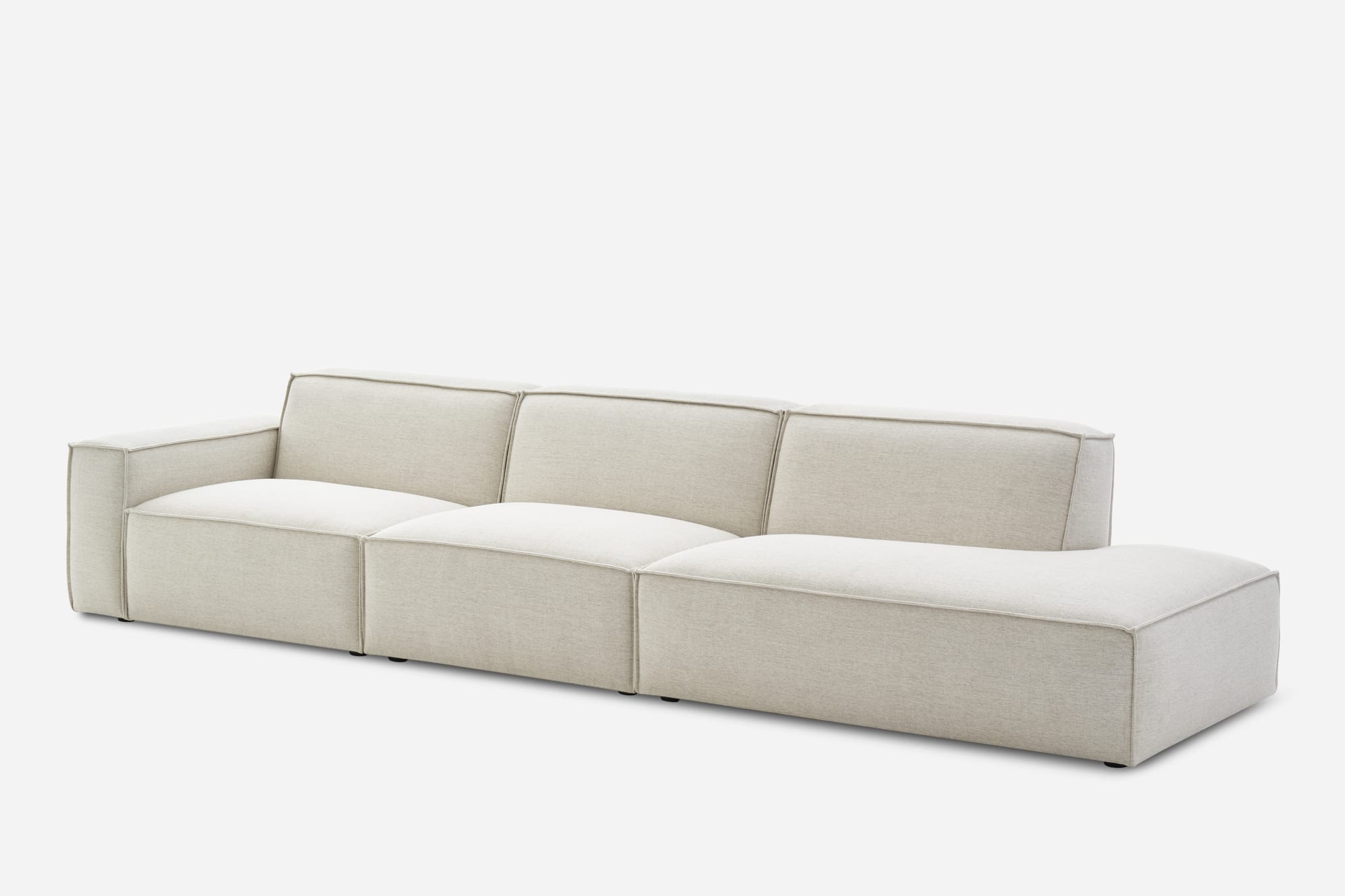 Jonathan Extended Side Chaise Sofa 11