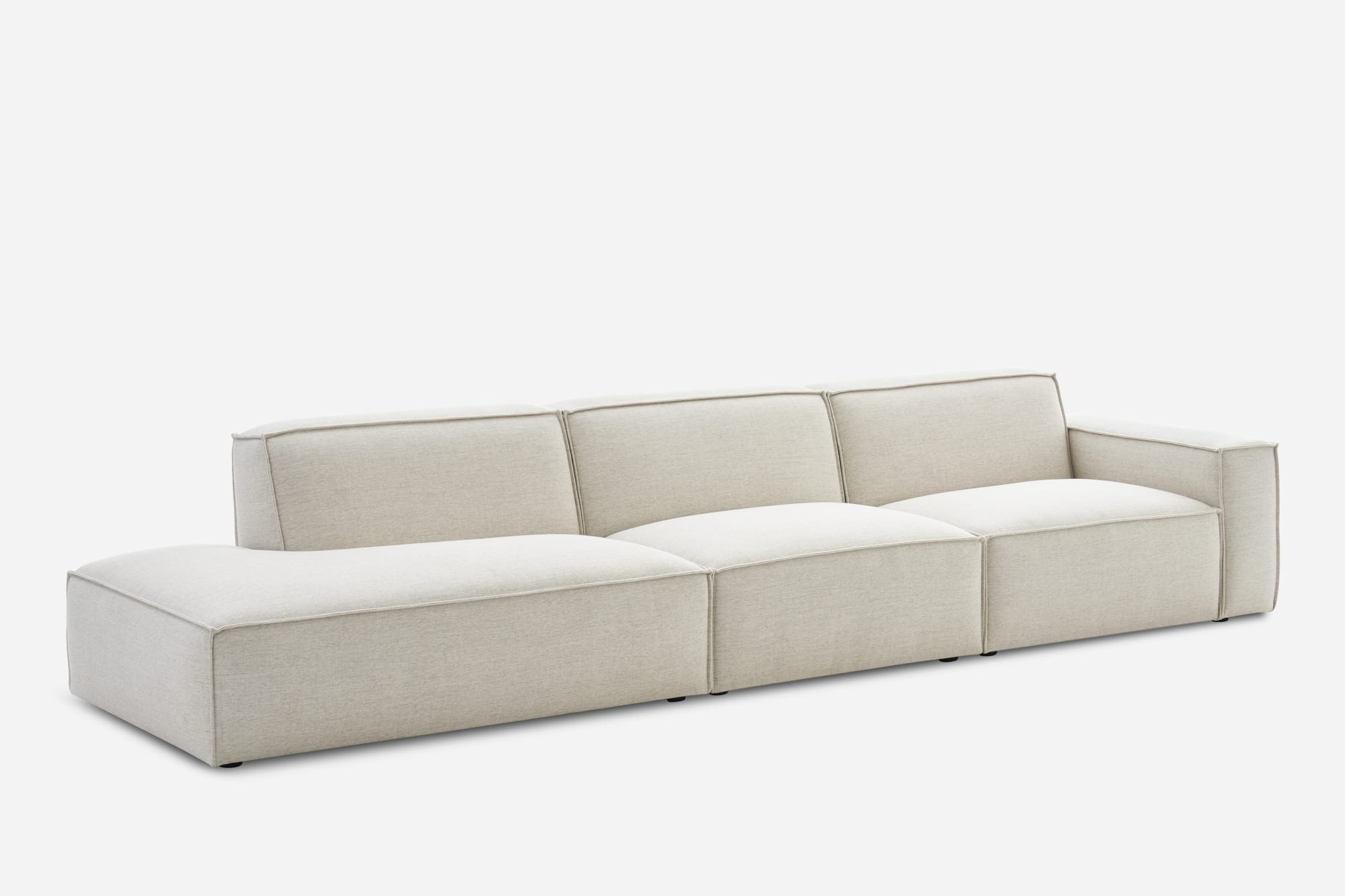 Jonathan Extended Side Chaise Sofa 11